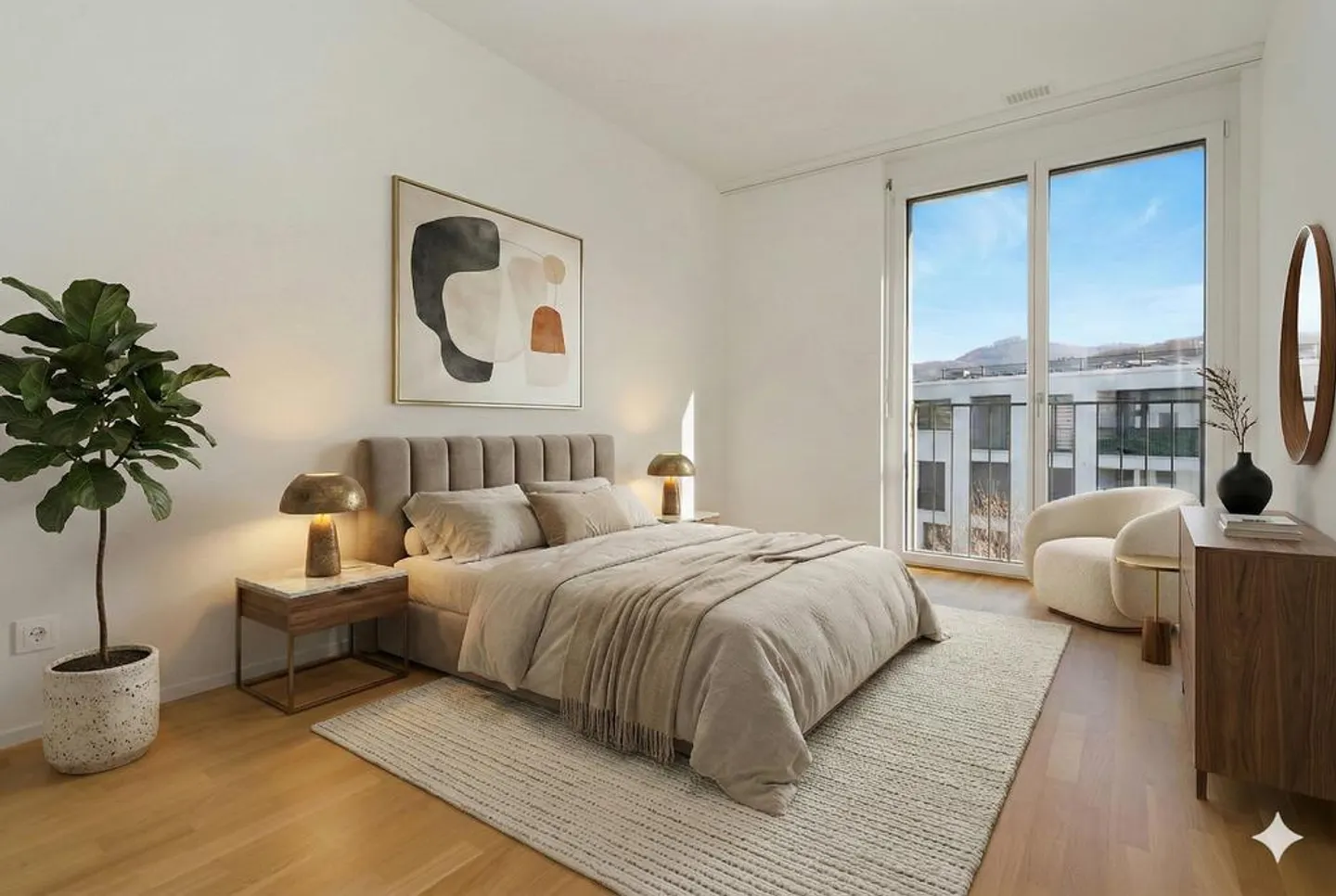 Vivere moderno in posizione privilegiata con giardino privato - Foto 9 di 11