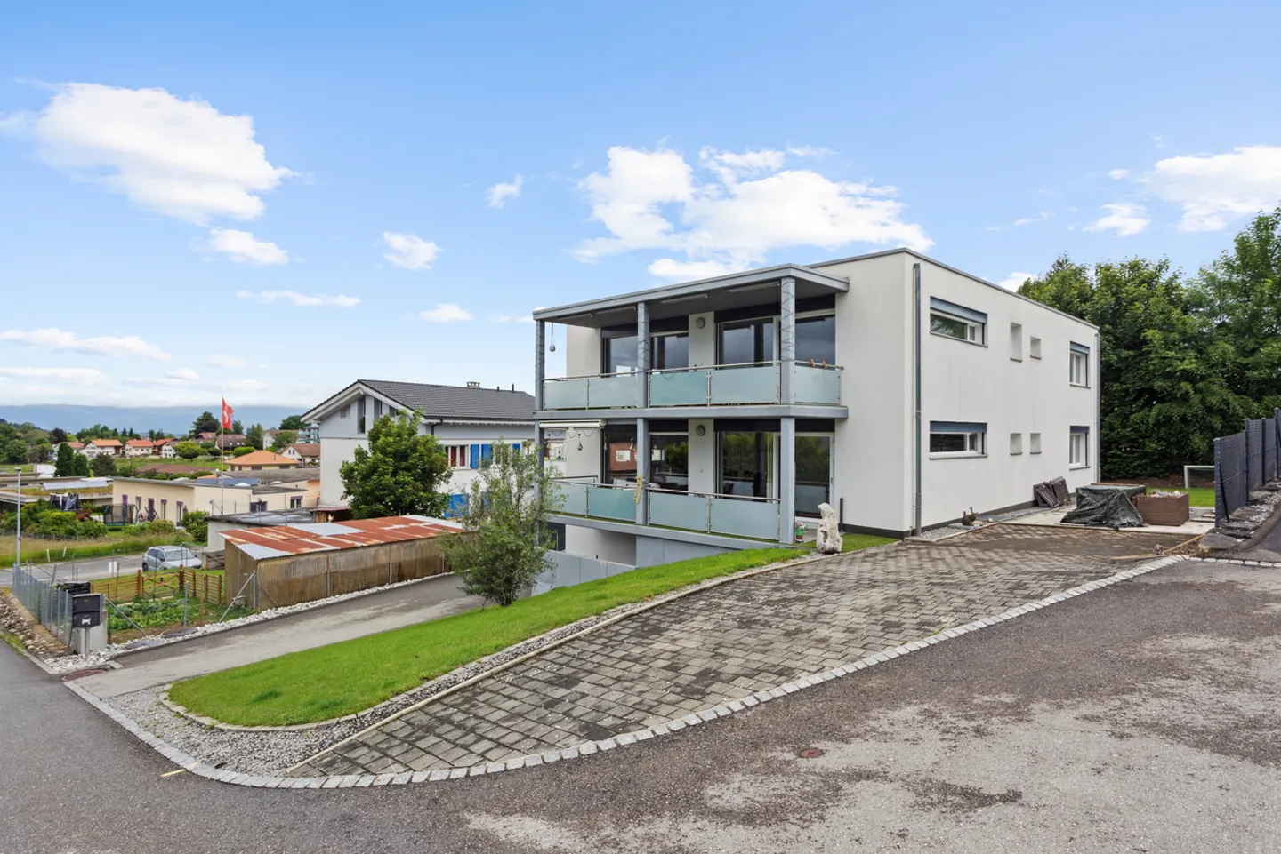 Très bel appartement moderne de 4,5 pièces à Misery - Photo 2 sur 9