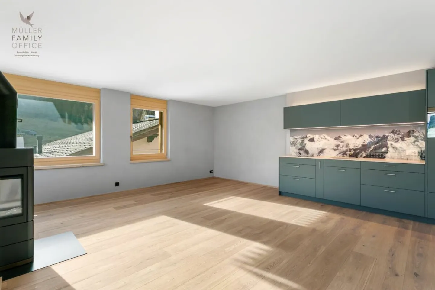 Nouvelle construction rêve de maison dans le chic moderne de montagne - Appartement de 3 1/2 pièces avec beau balcon (seconde maison) - Photo 1 sur 13
