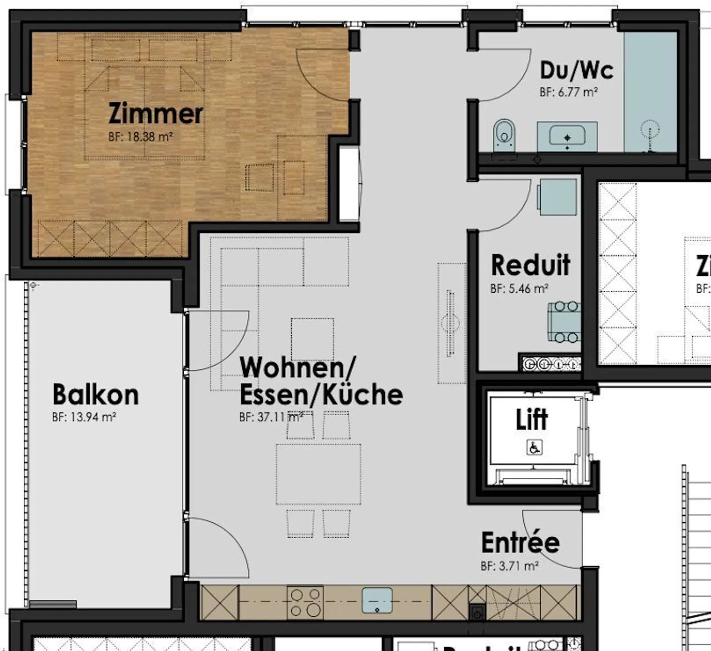 Modern Apartment in Boswil - Photo 8 of 13