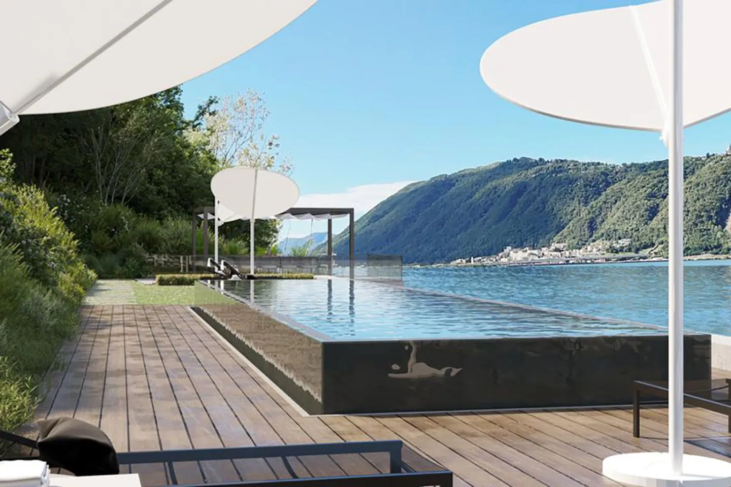 Magnificent 5.5-room apartment on the lake with breathtaking views - Photo 16 of 24