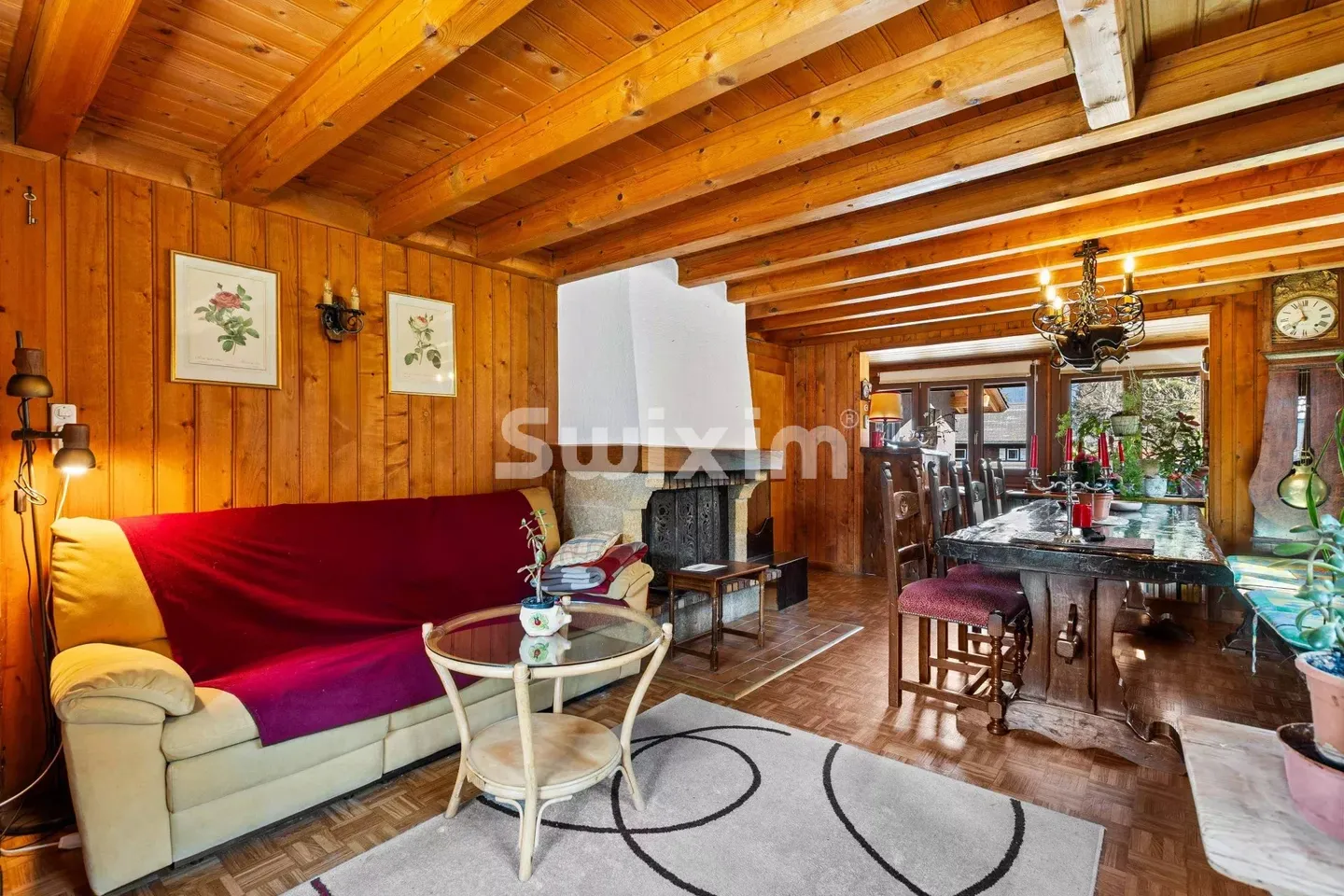 Chalet mit Pool in Les Paccots - Foto 2 von 6