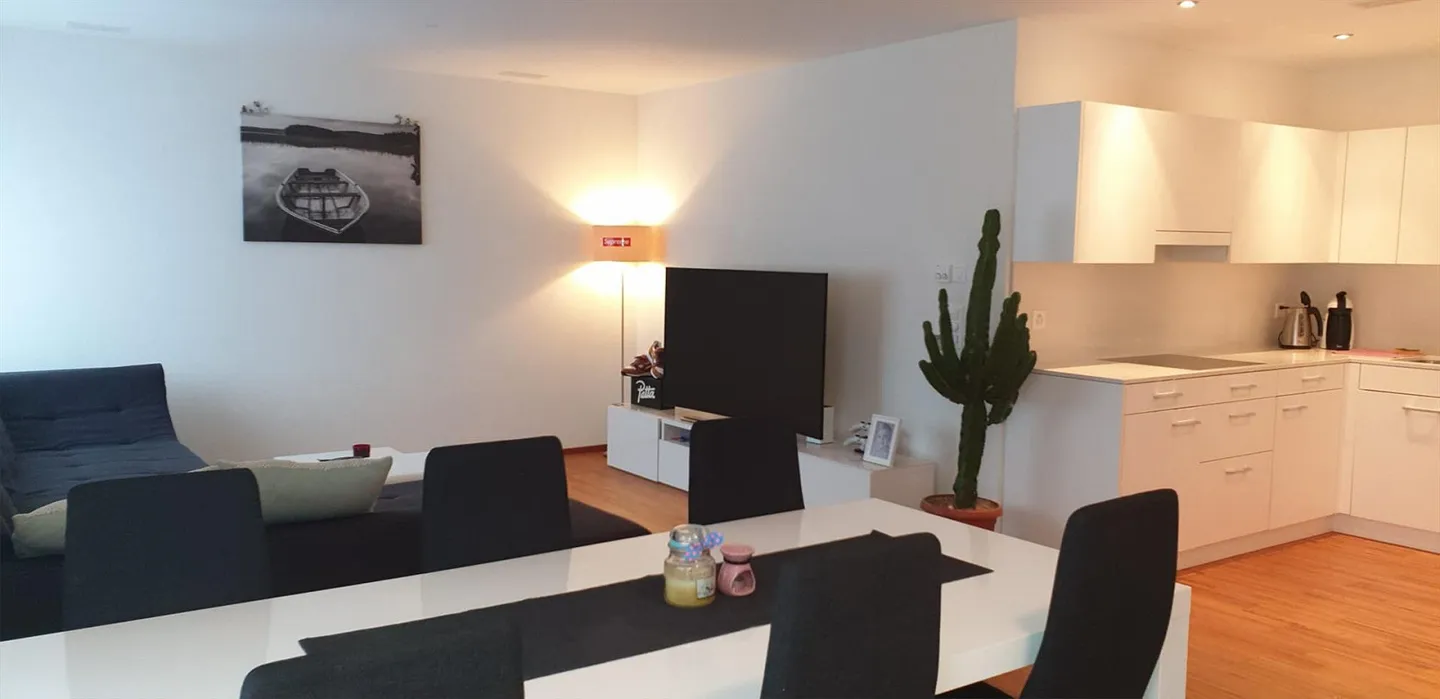 Newly renovated 2.5-room apartment on the ground floor - Photo 2 of 8