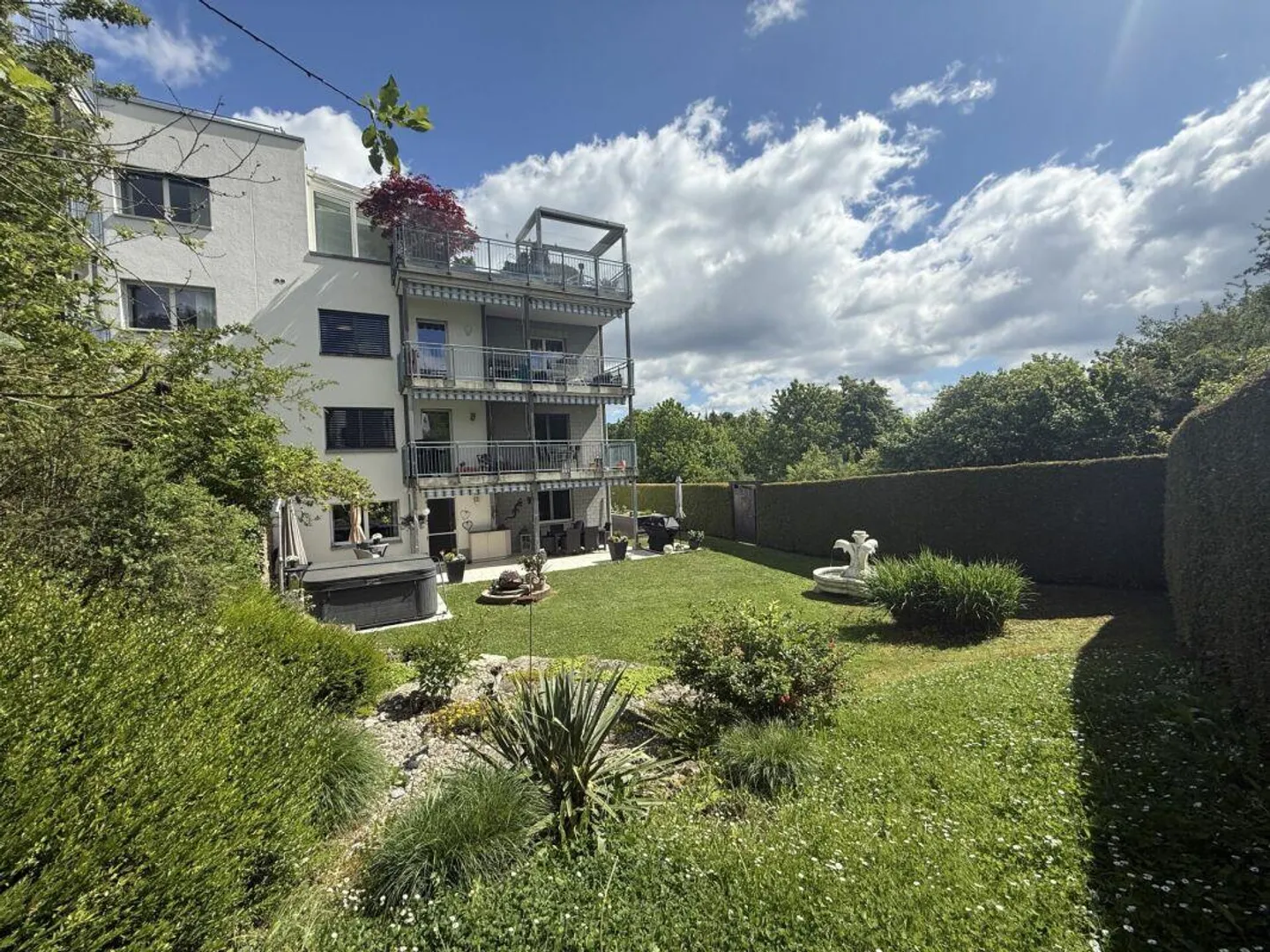 25-319 appartamento giardino 4.5 camere molto curato - Foto 1 di 18