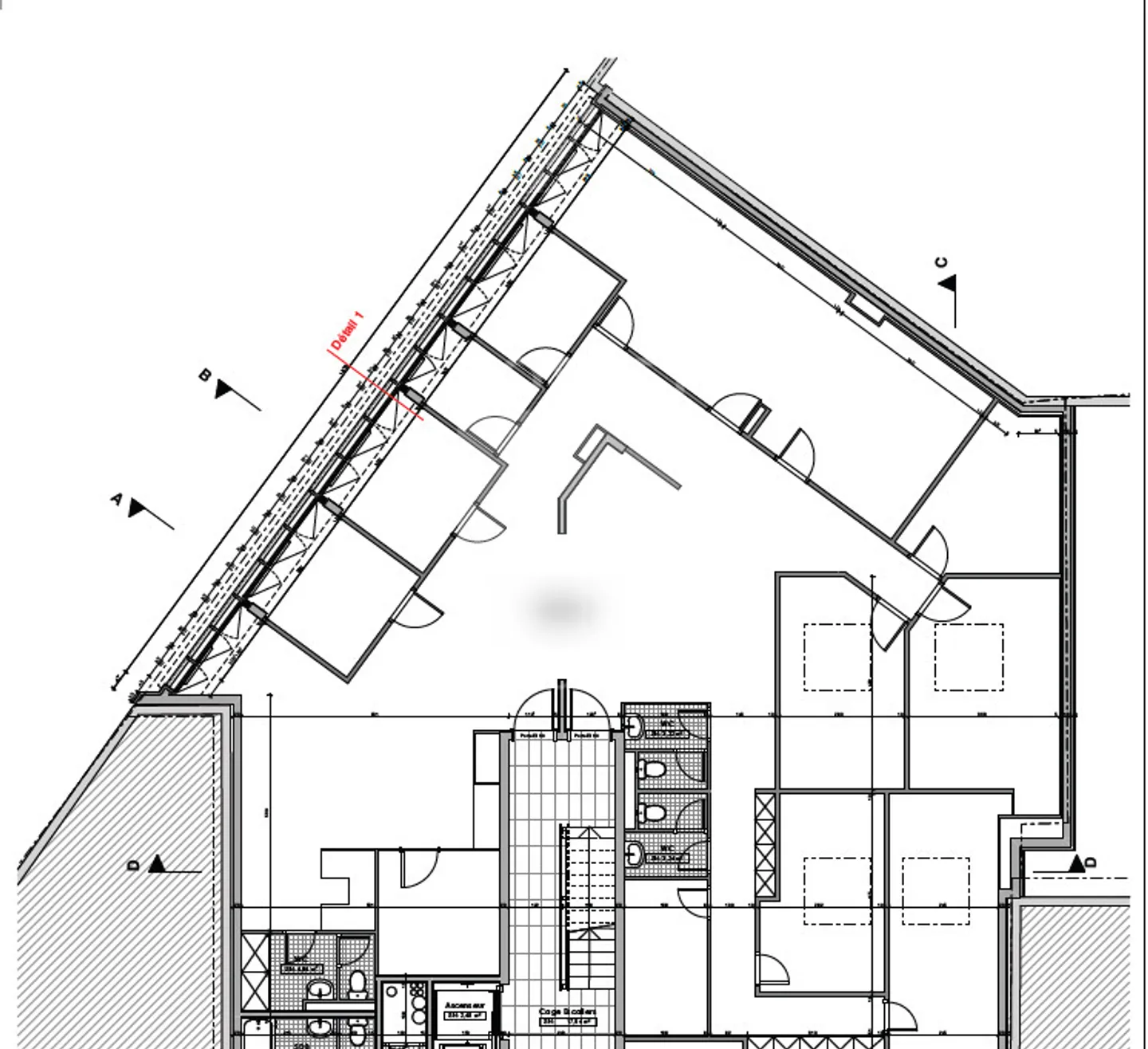 Uffici di circa 275 m² al 1° piano - Foto 8 di 8