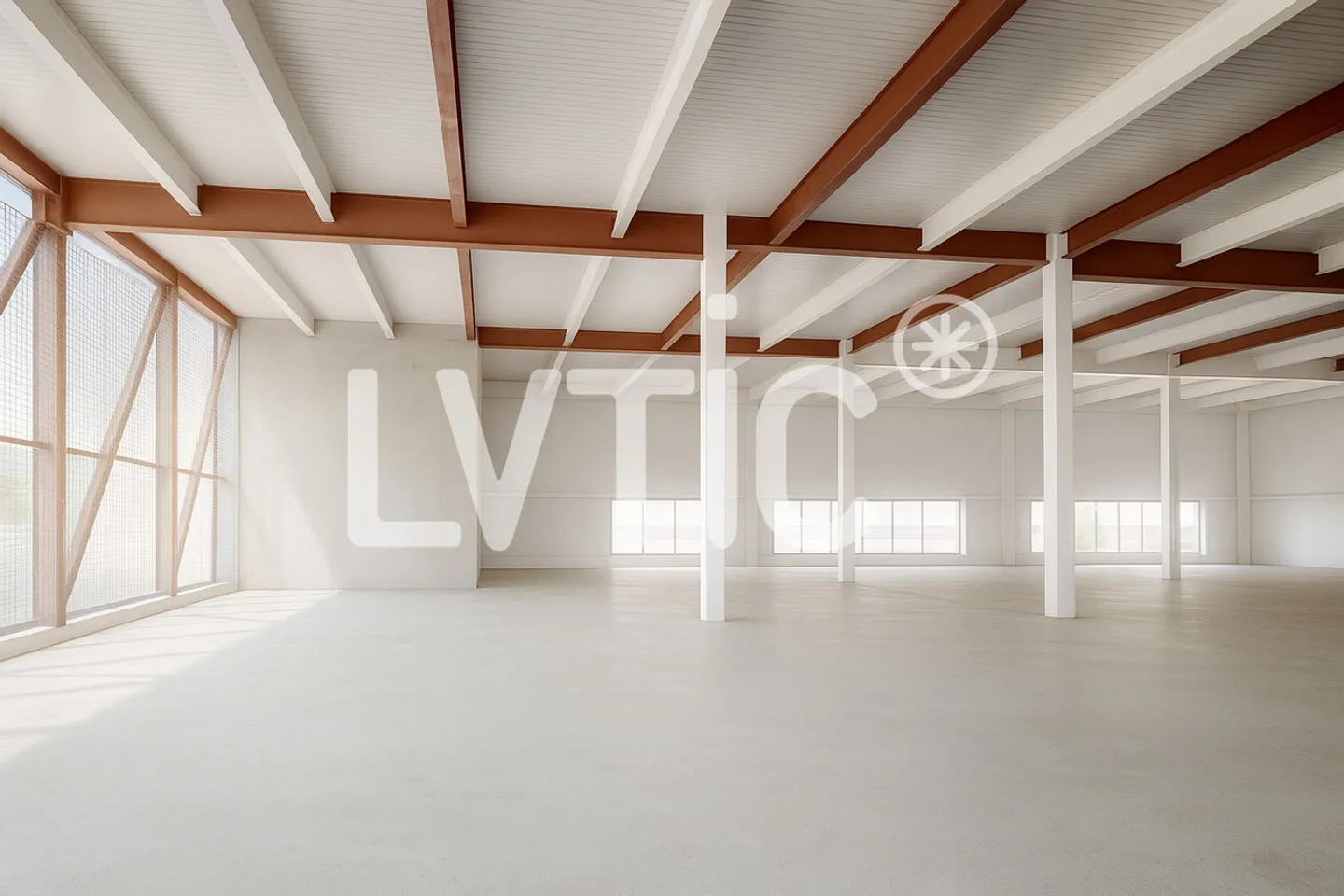 Workshops, warehouses, offices of 9500 m2 divisible for rent in Eclépens - Photo 1 of 11