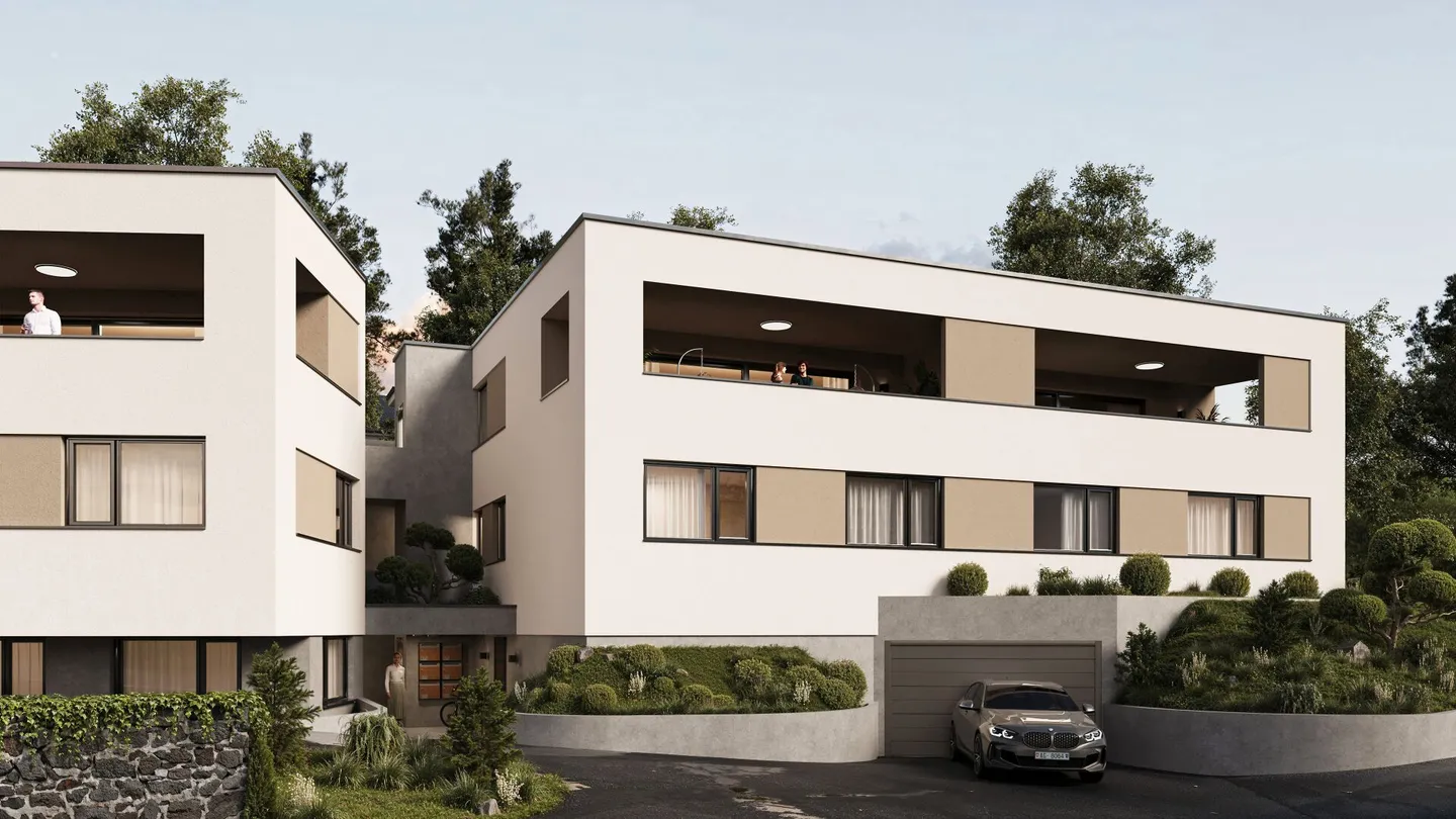 New construction project "Haselweg2" in elevated location in Muhen - Photo 15 of 16