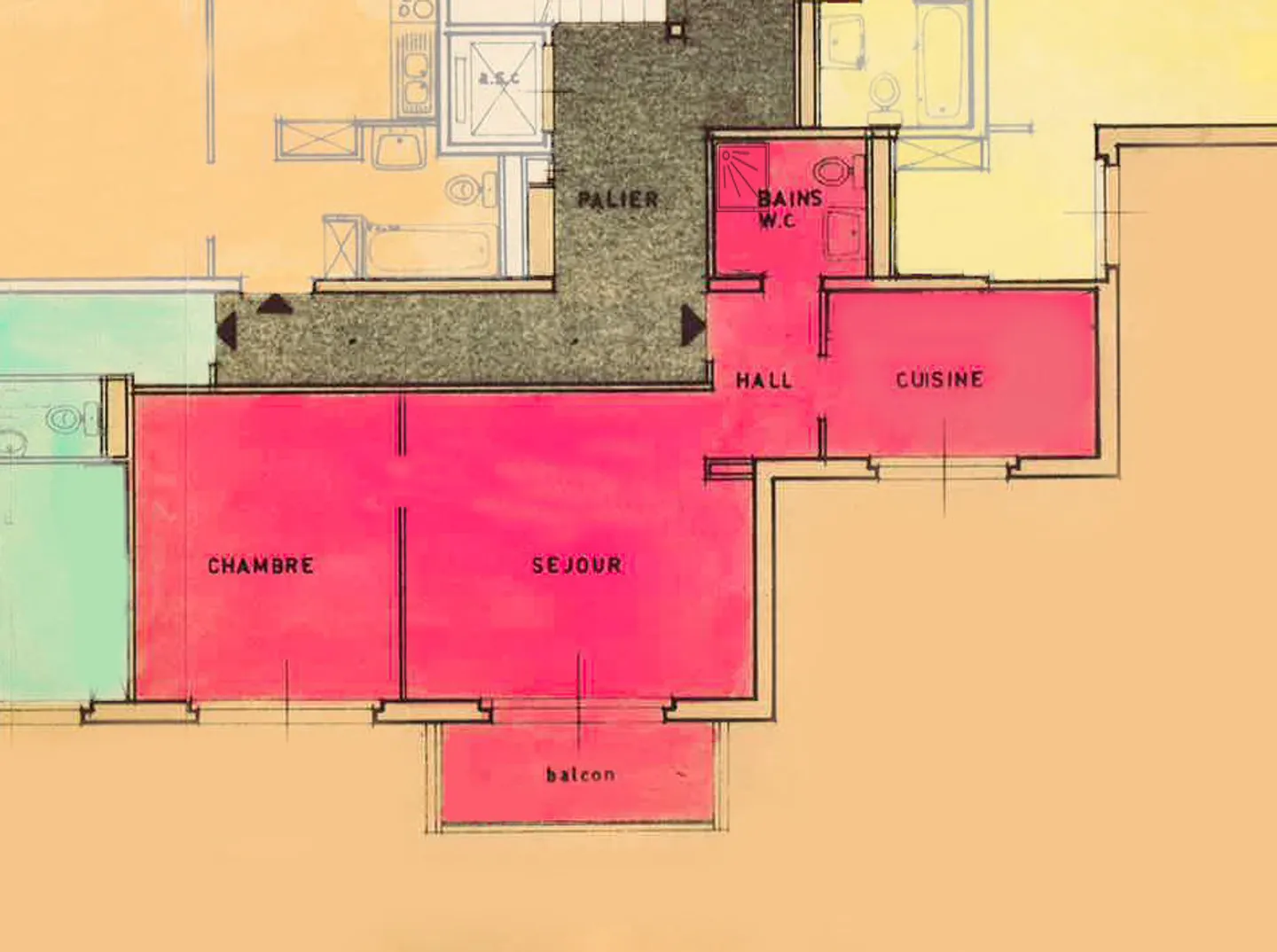 Appartamento ristrutturato di 2,5 locali con balcone - Hypercentro di Morges - Foto 12 di 12