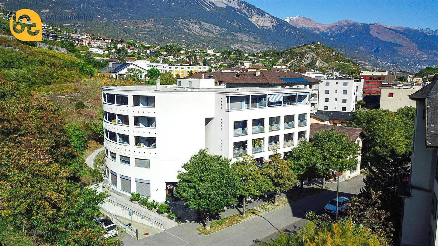 Sierre - Appartement 4.5 pièces au centre - Pradec - Photo 1 sur 13