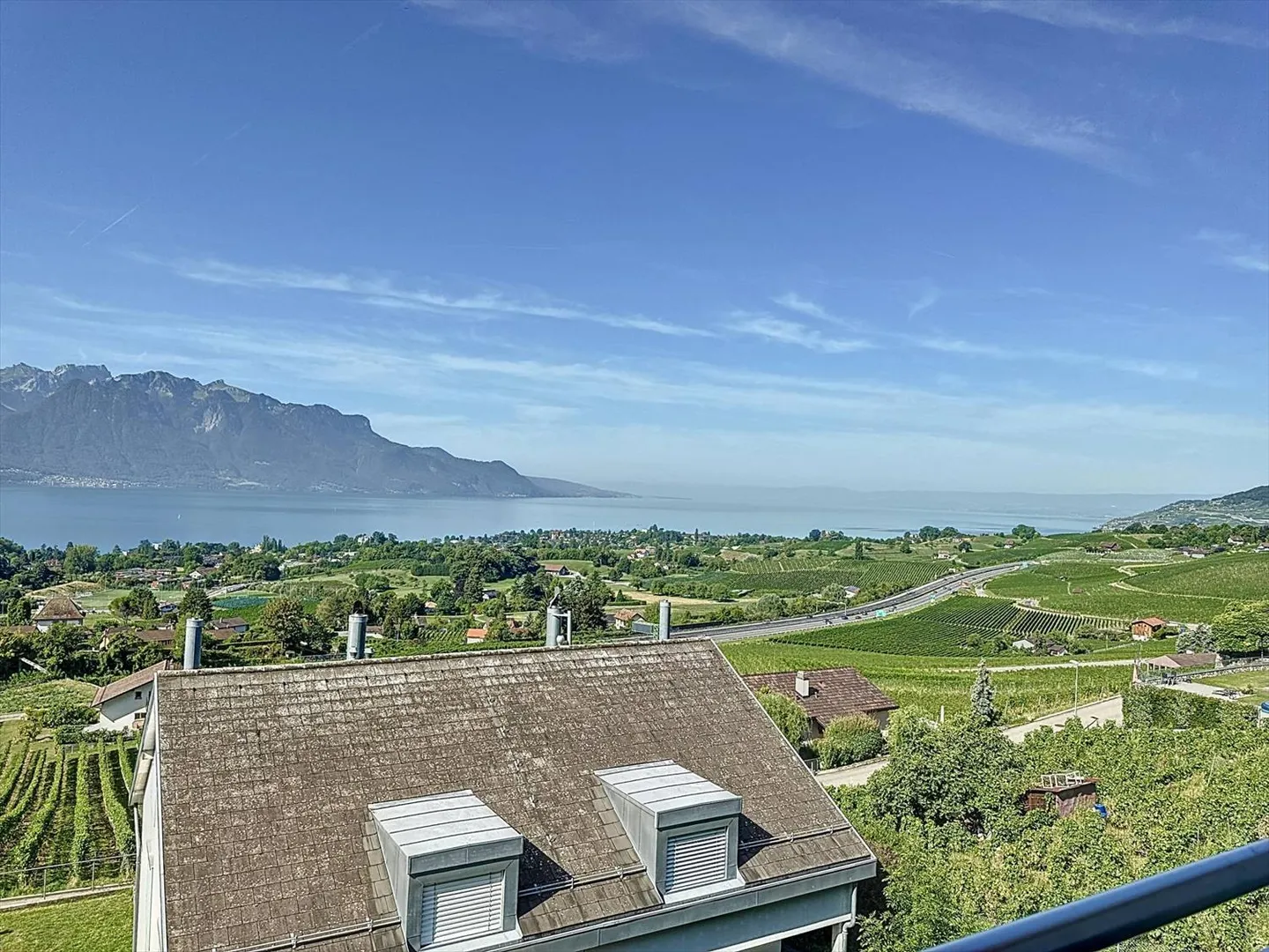Maison jumelée avec 5,5 pièces, vue panoramique sur le lac et les Alpes - Photo 9 sur 13