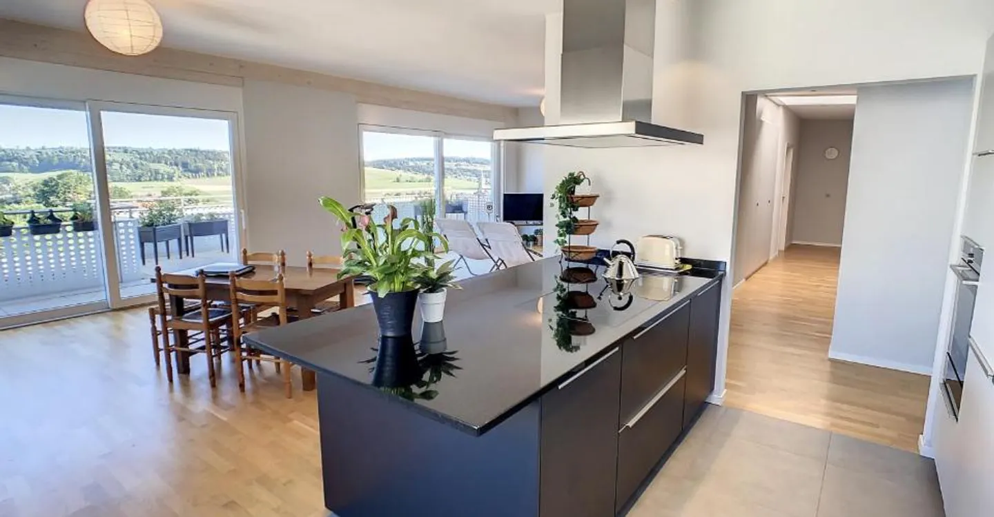 Appartamento moderno in campagna friburghese - Foto 4 di 9