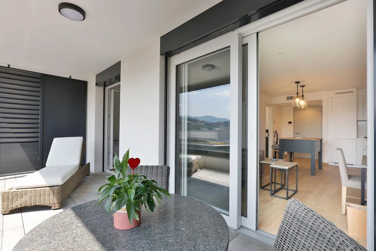 App. Lugano for rent – 2.5 rooms furnished in Pregassona - Photo 10 of 11