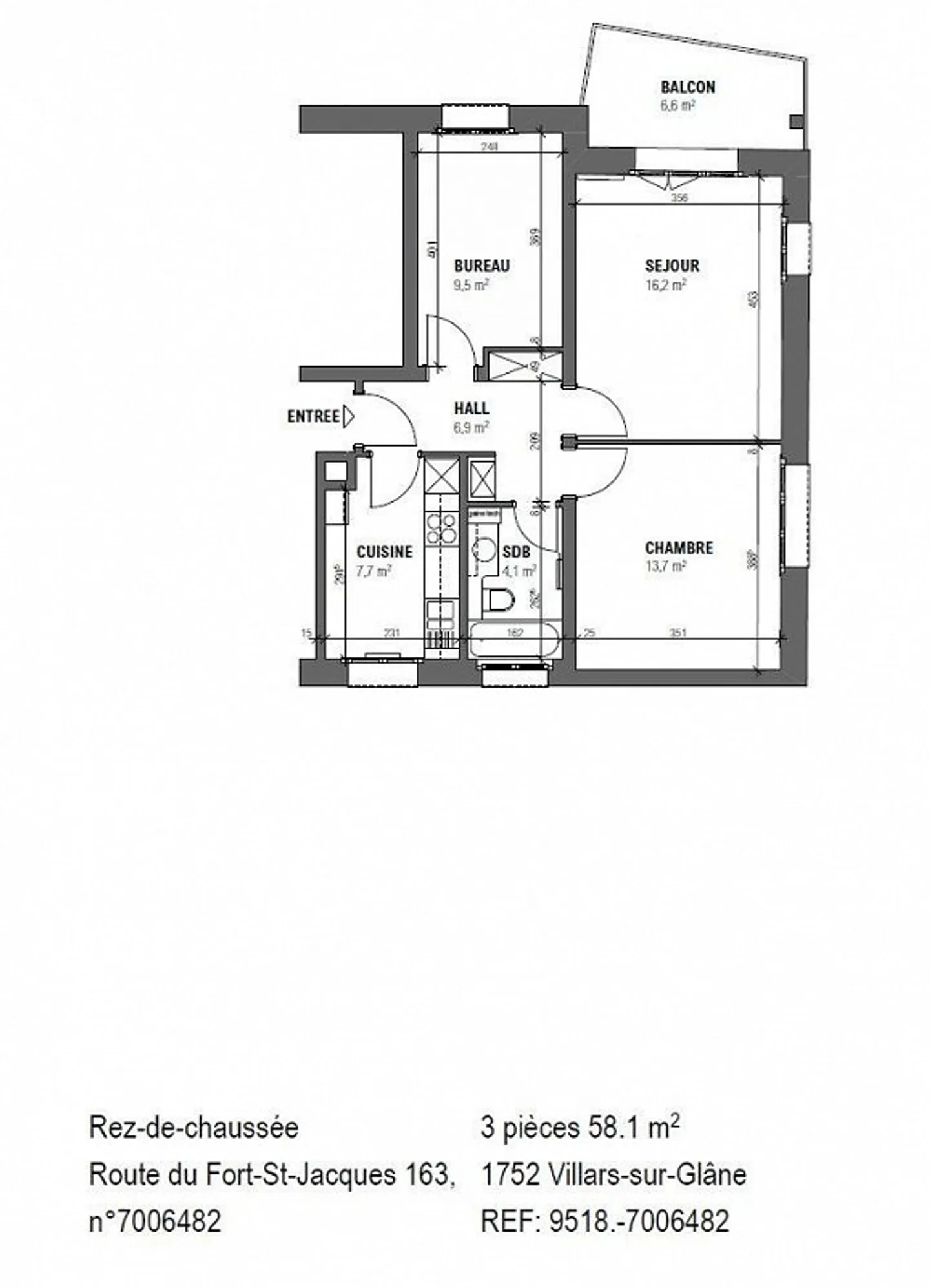 Appartement Charmant avec Vue sur la Campagne - Photo 9 sur 9