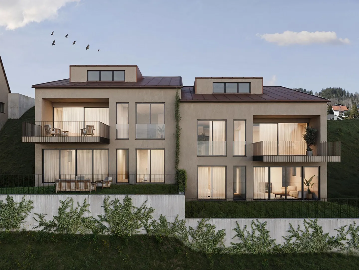 Modern 5.5-room semi-detached family houses in Heiden - Living with style - Photo 2 of 7