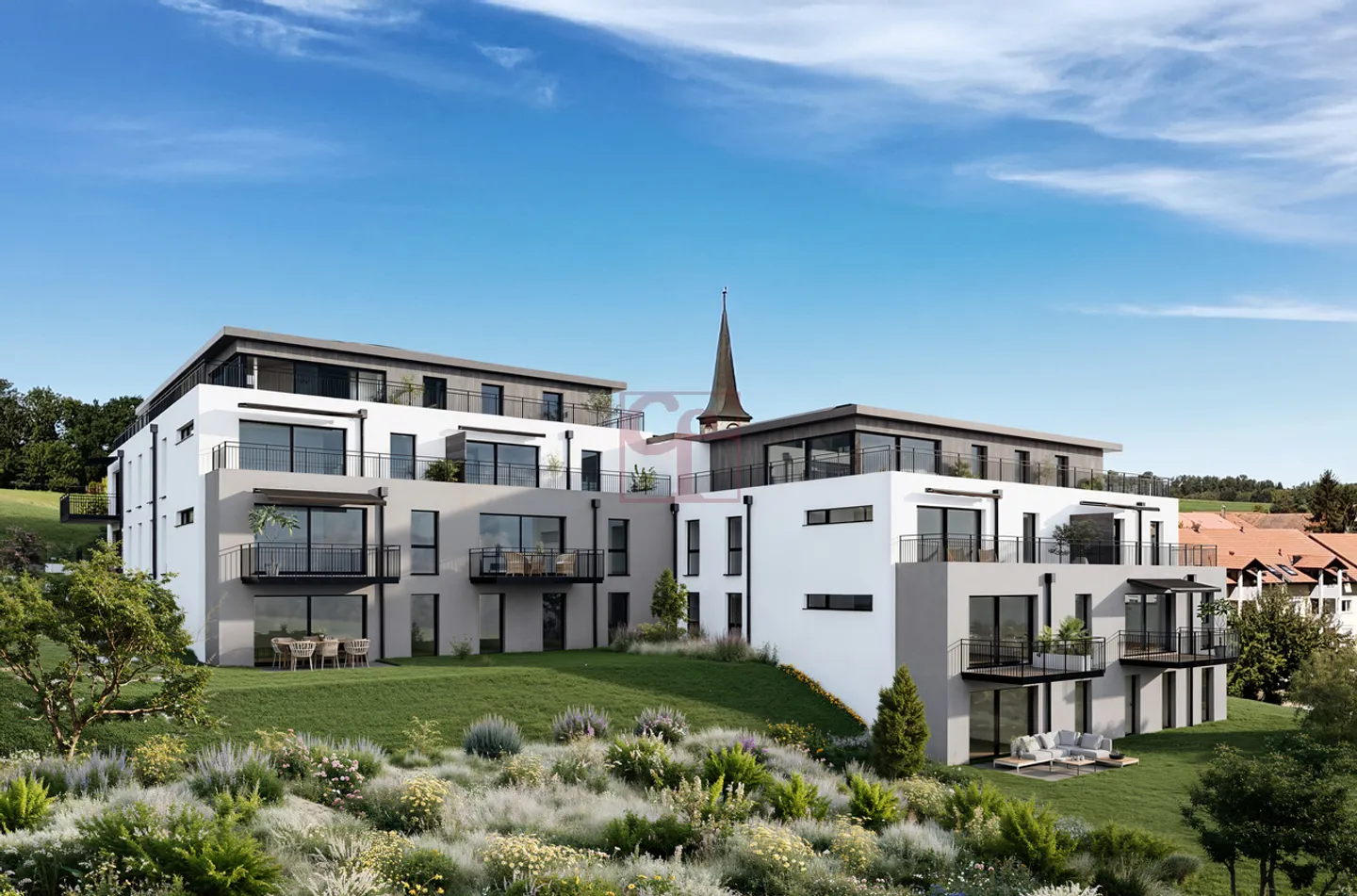 «Die Residenz Les Coteaux Verts de Siviriez» - Foto 1 von 13
