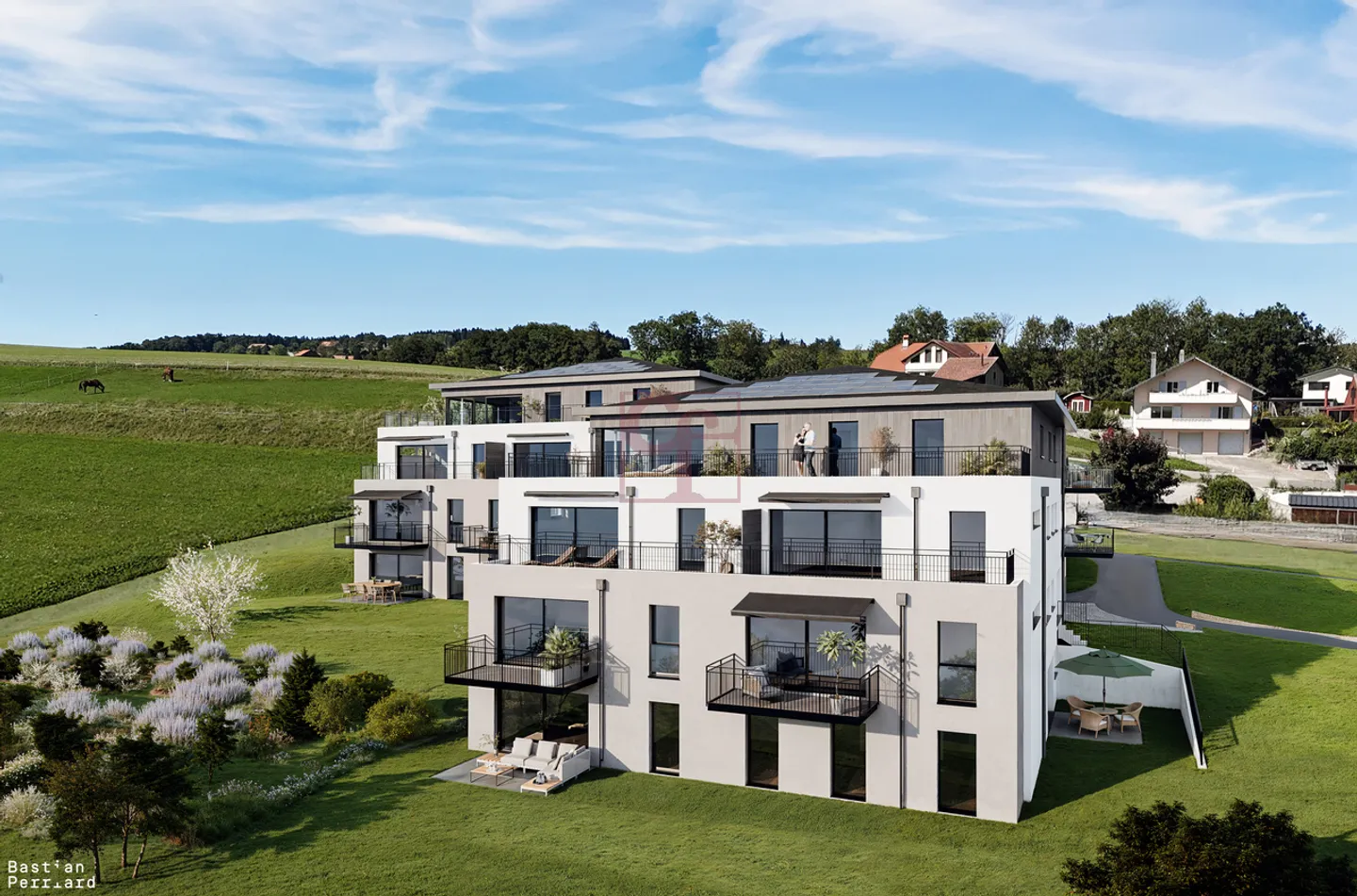 «Die Residenz Les Coteaux Verts de Siviriez» - Foto 2 von 13