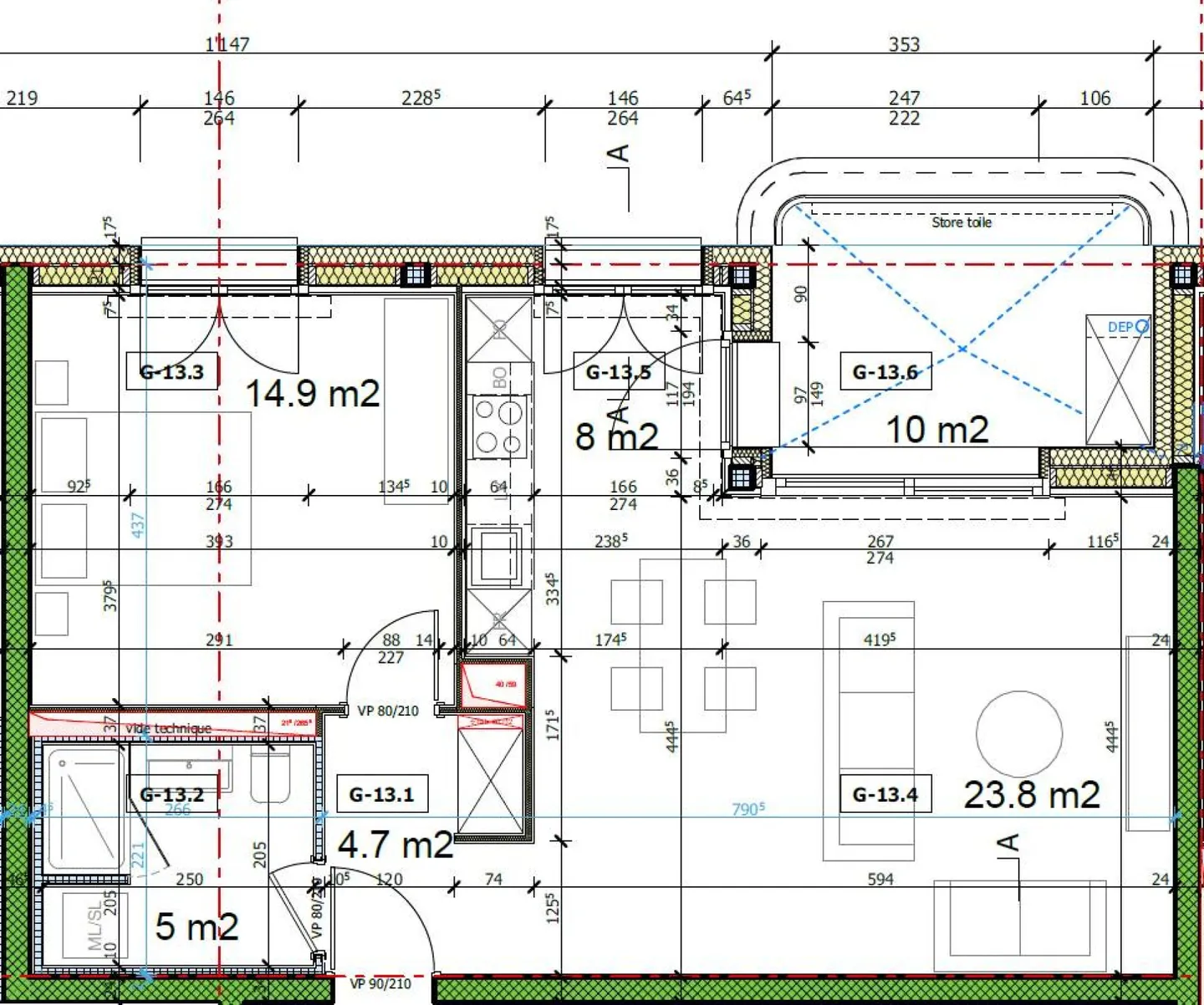 Prairie 2 - Appartamento 2.5 locali al 4° piano - Foto 9 di 10