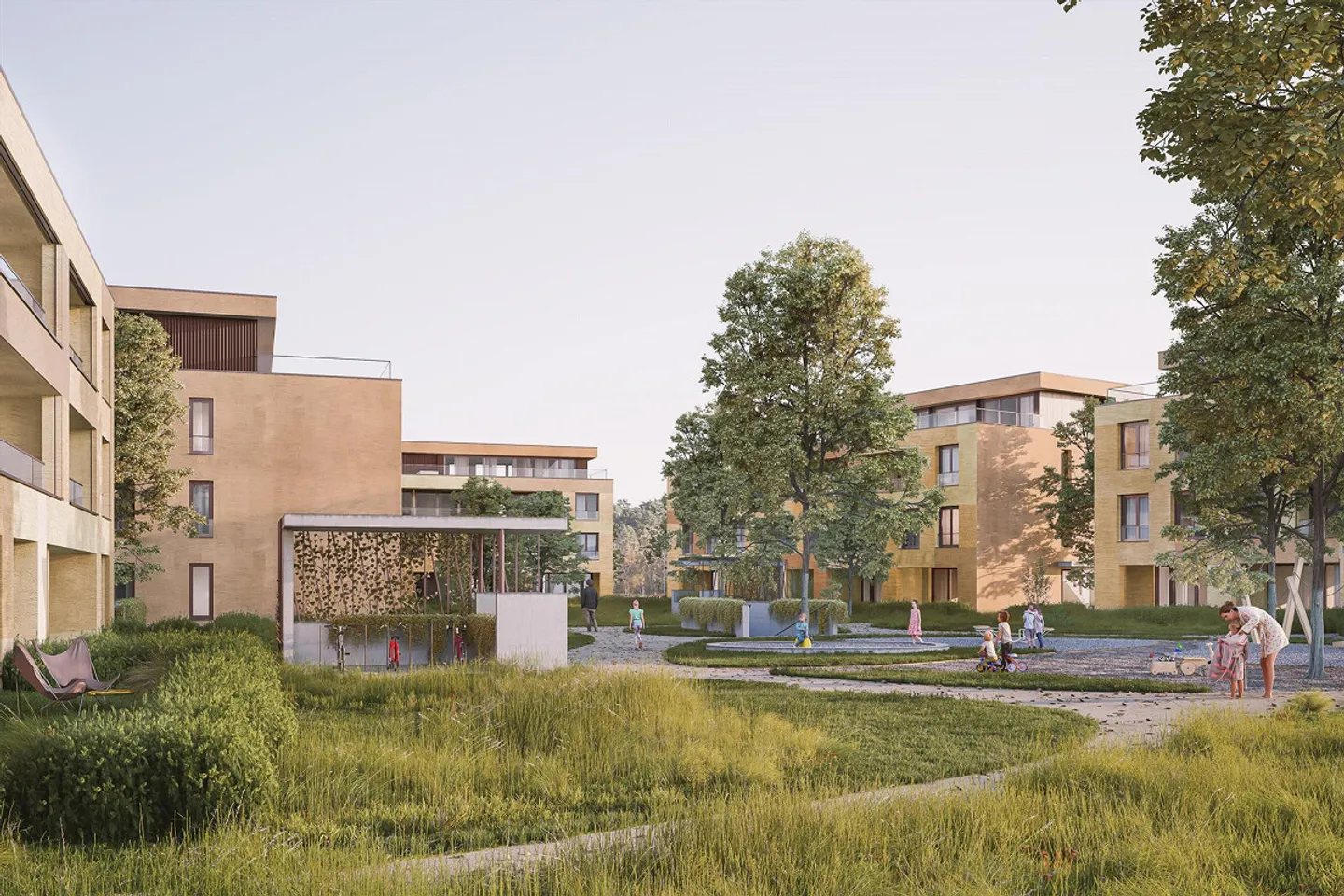 Première location avec facteur de bien-être : appartements modernes de 2,5 pièces à ... - Photo 1 sur 5