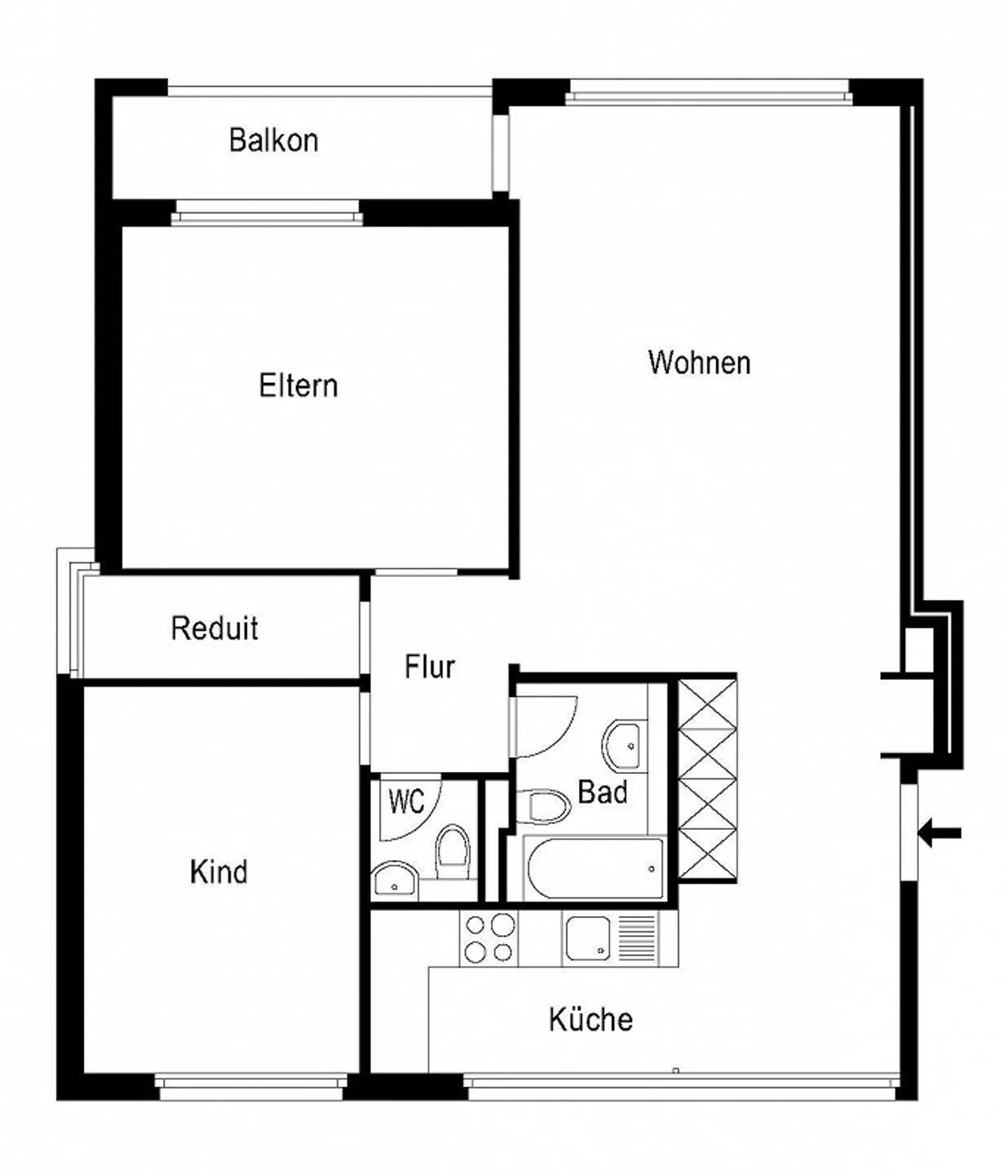 Gemütliche 3.5-Zimmer-Wohnung - Foto 10 von 10