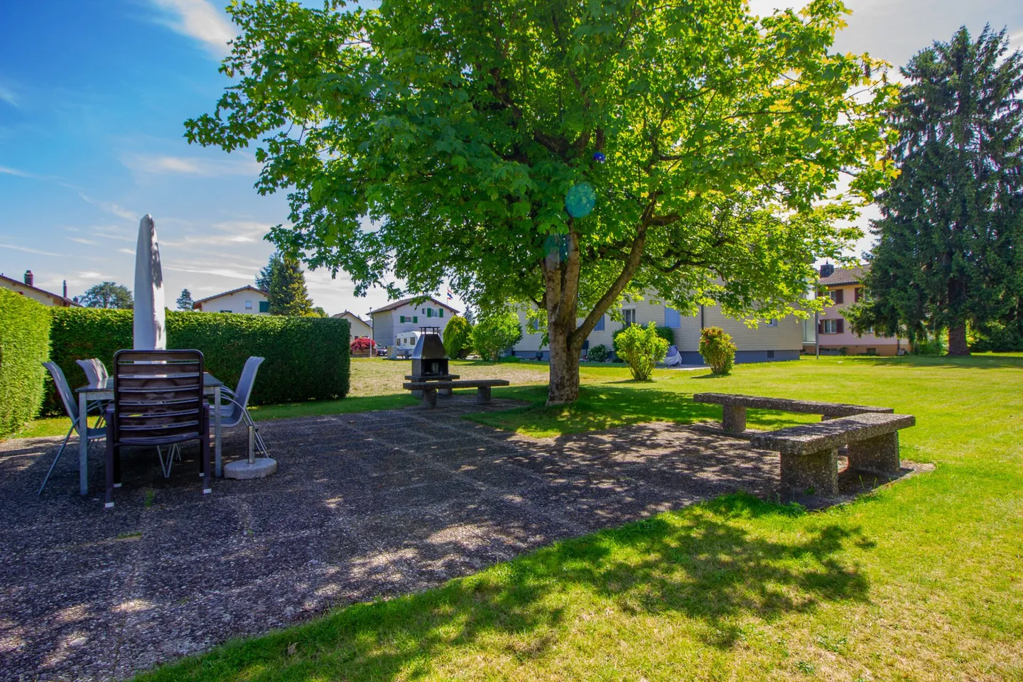 Appartement confortable de 4,5 pièces dans un emplacement calme avec salle de loisirs, garage et beaucoup de potentiel d'aménagement - Photo 25 sur 25