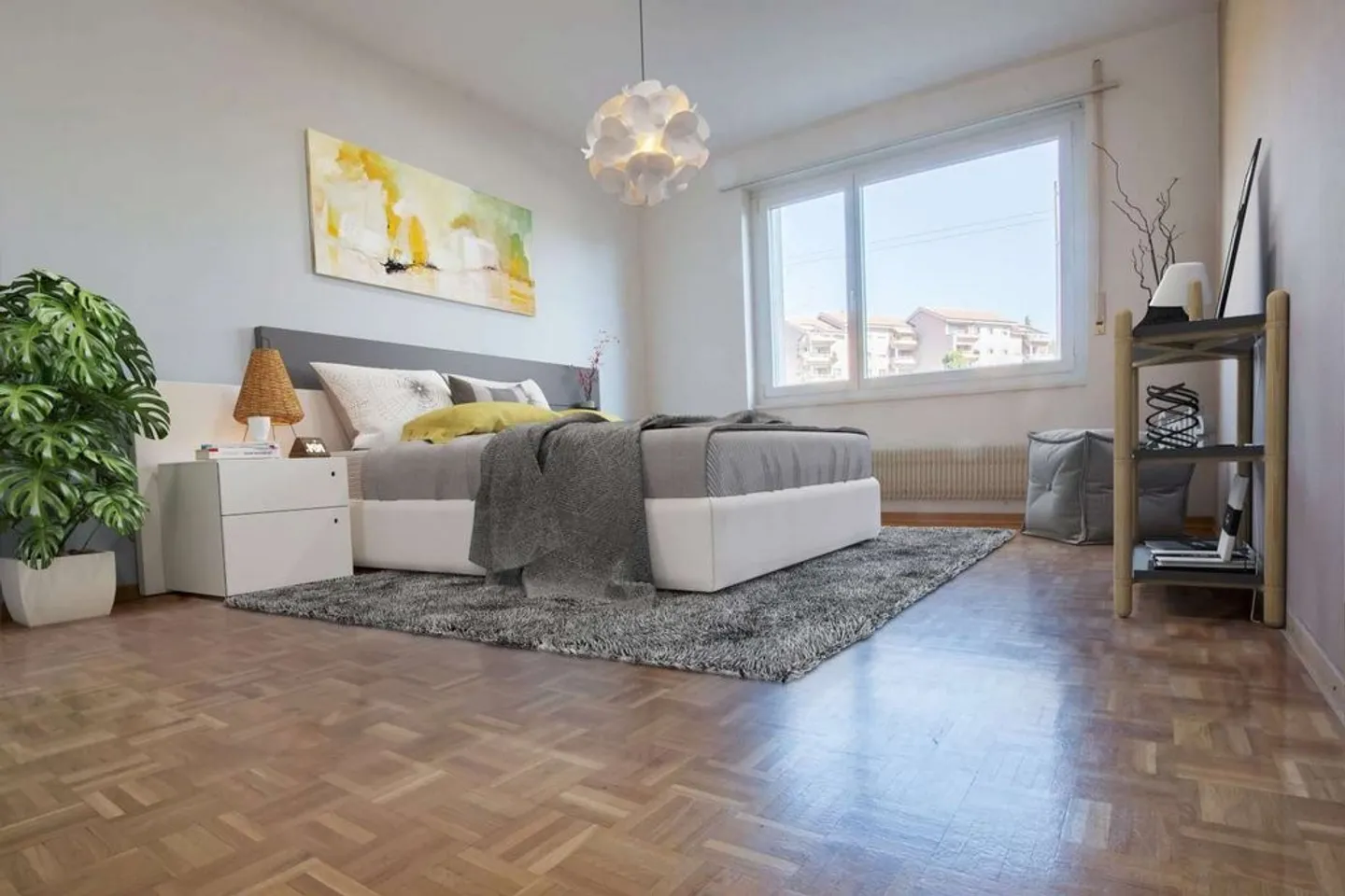 Appartement spacieux dans les hauteurs de Fribourg !! - Photo 4 sur 8