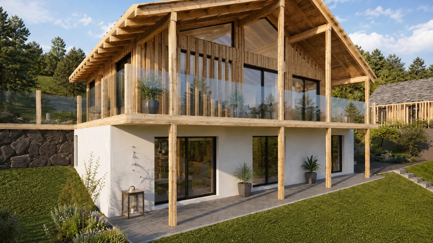 Nouvelle Villa avec Vue Spectaculaire - Photo 4 sur 21