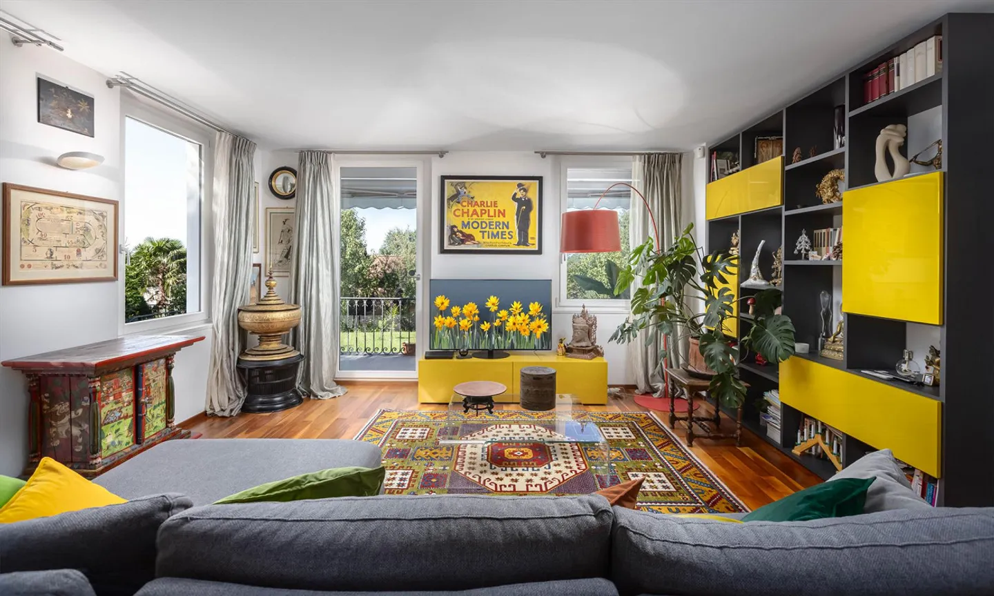 Romantische 5.5-Zimmer-Villa mit Garten in Villa Luganese - Foto 1 von 9