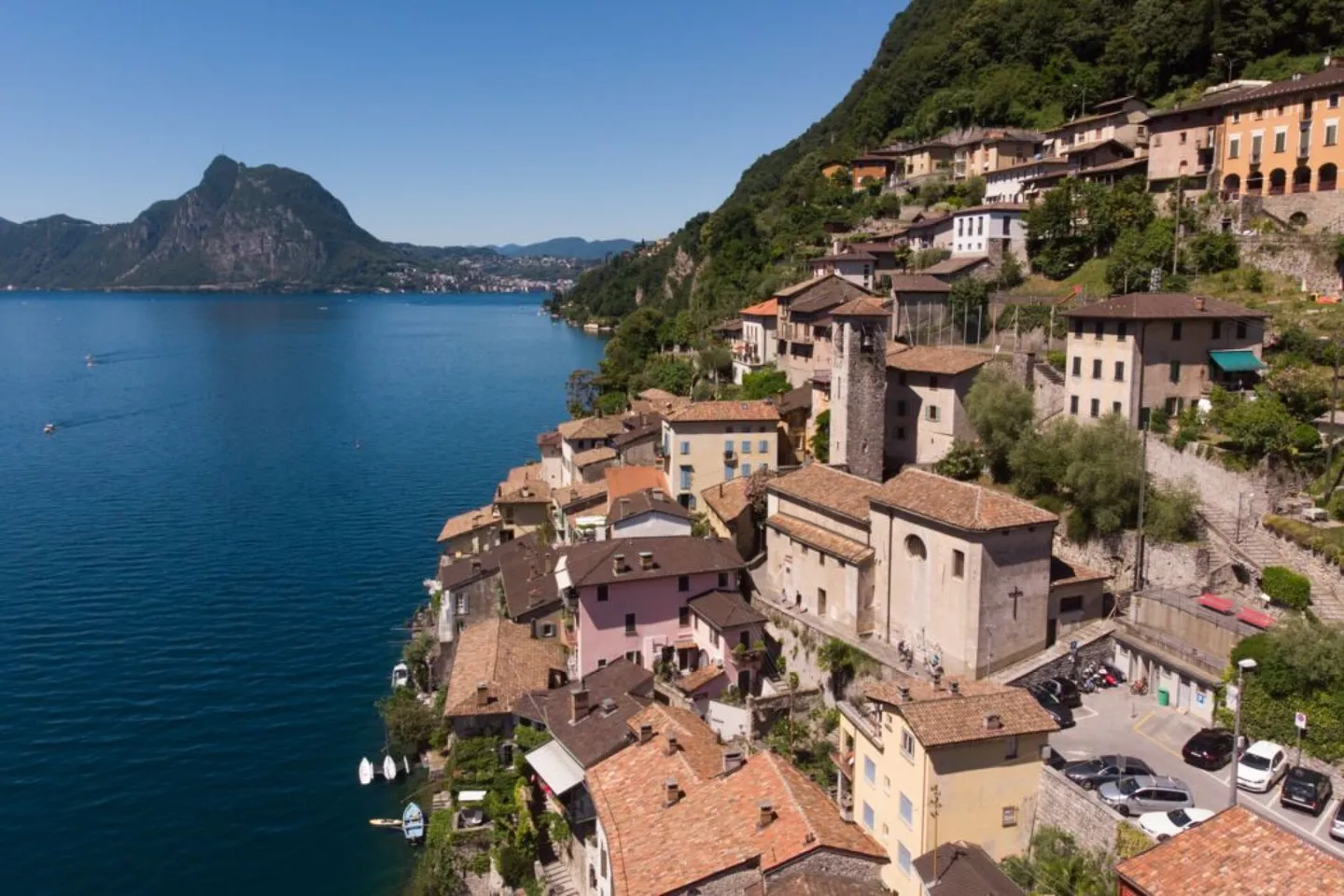 Merveilleux appartement en bord de lac à Gandria - rénovation complète en cours - Photo 1 sur 1