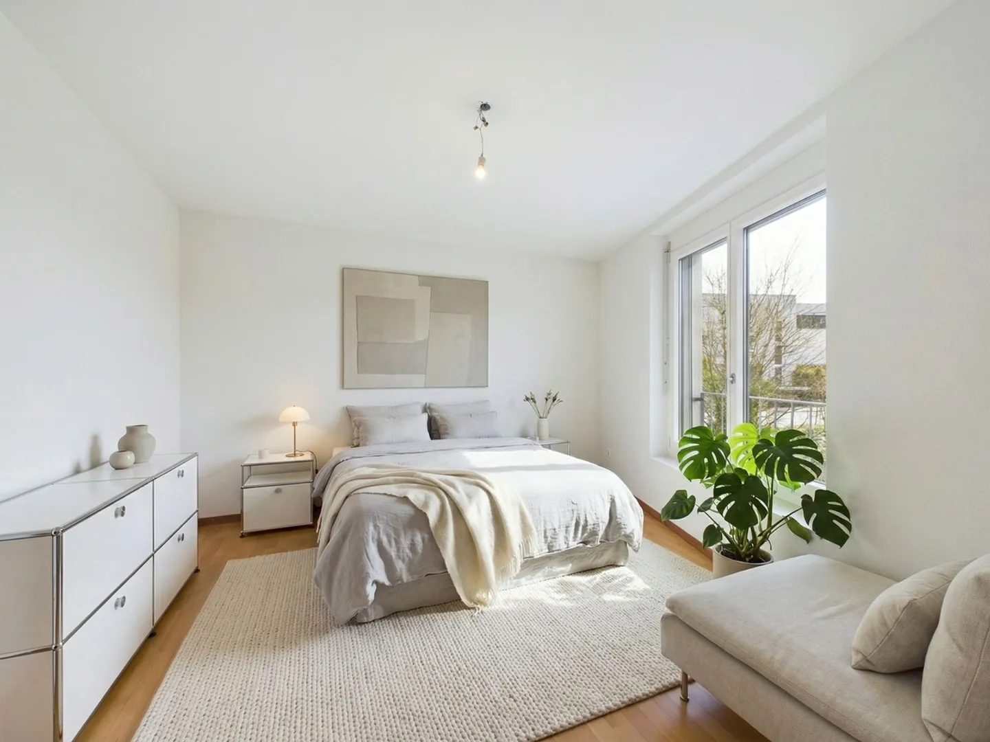 Modernes Apartment mit Rheinblick - Foto 4 von 12