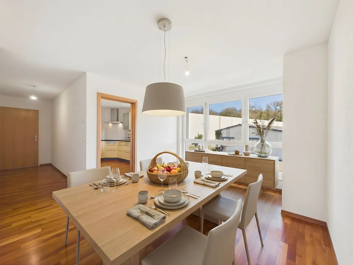 Modernes Apartment mit Rheinblick - Foto 5 von 12