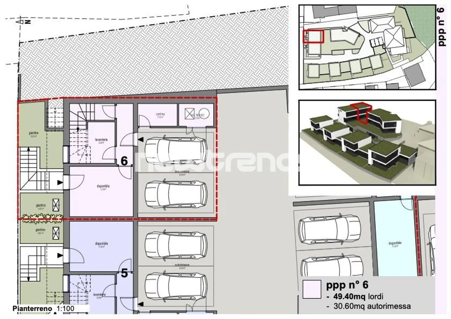 Cadempino, 4,5 nouvelles chambres avec jardin privé - Photo 14 sur 16