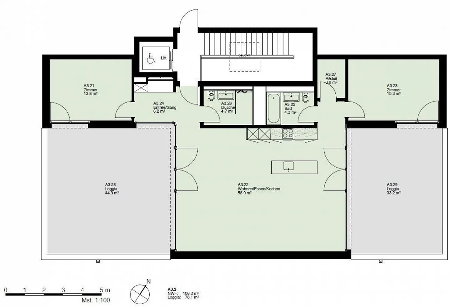 Living & Well-Being Oasis - Penthouse Apartment with 2 Terraces - Photo 9 of 10