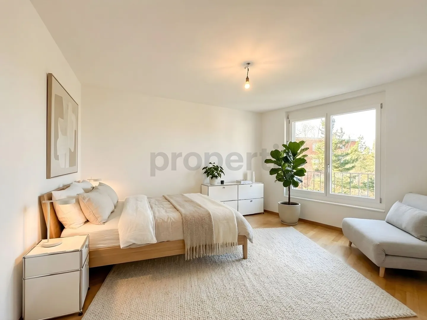 Modernes Apartment mit Rheinblick - Foto 9 von 12