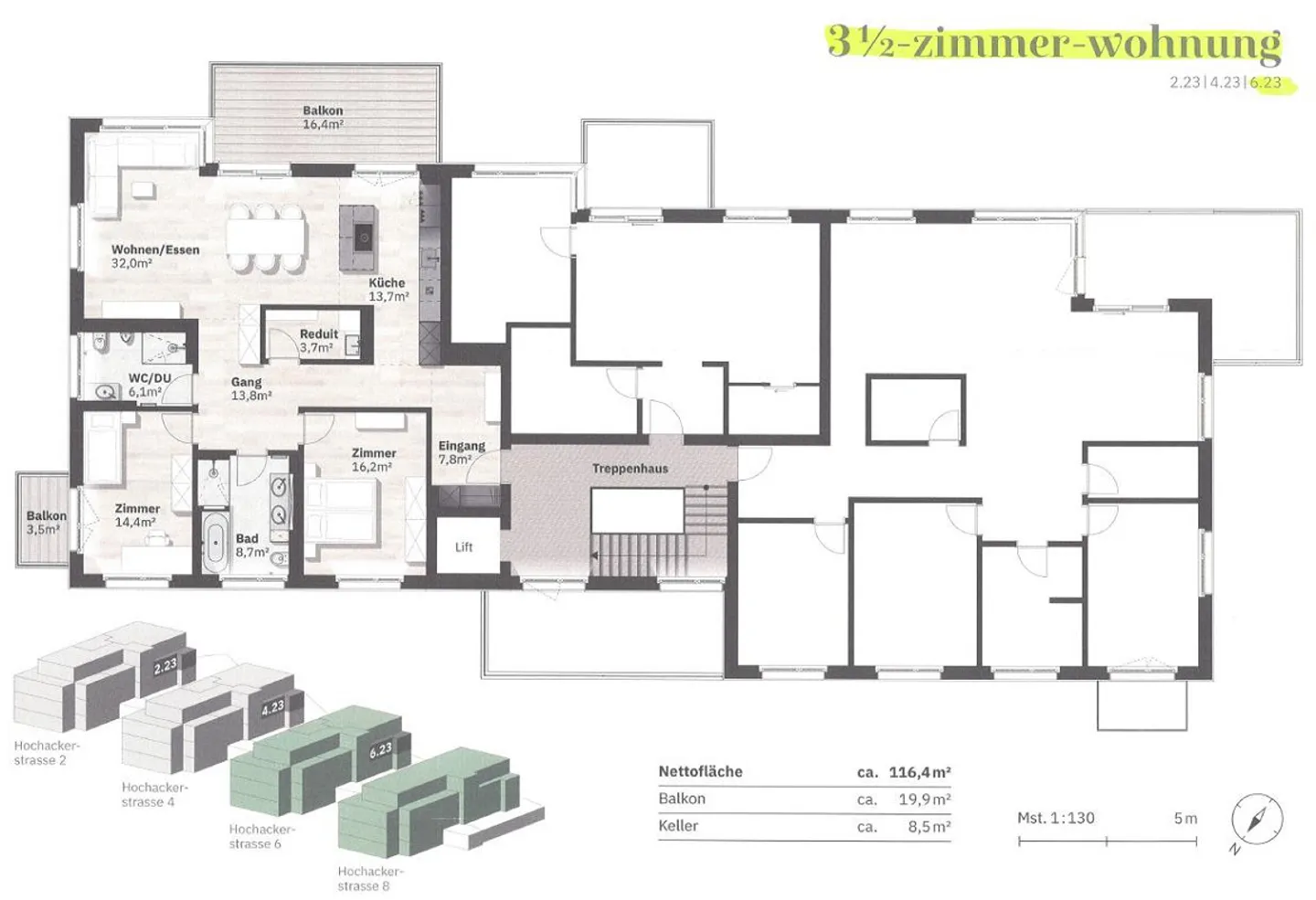 Ampio appartamento di 3½ locali a Engelburg - Foto 13 di 13