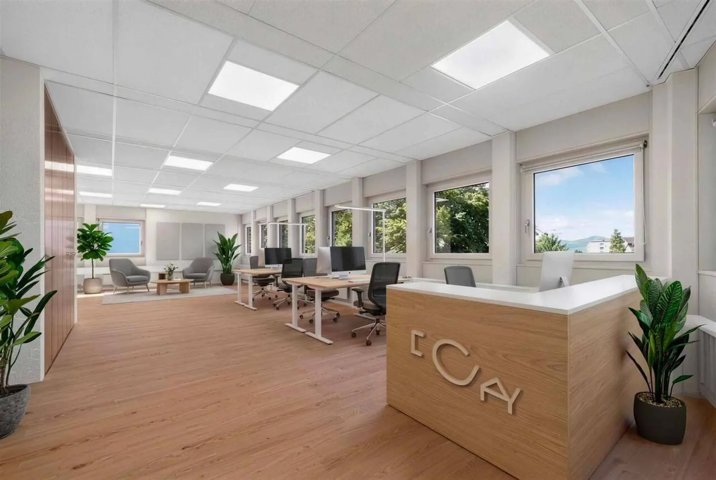 Votre futur bureau/cabinet dans un espace rénové aux portes de Pully - Foto 1 di 6