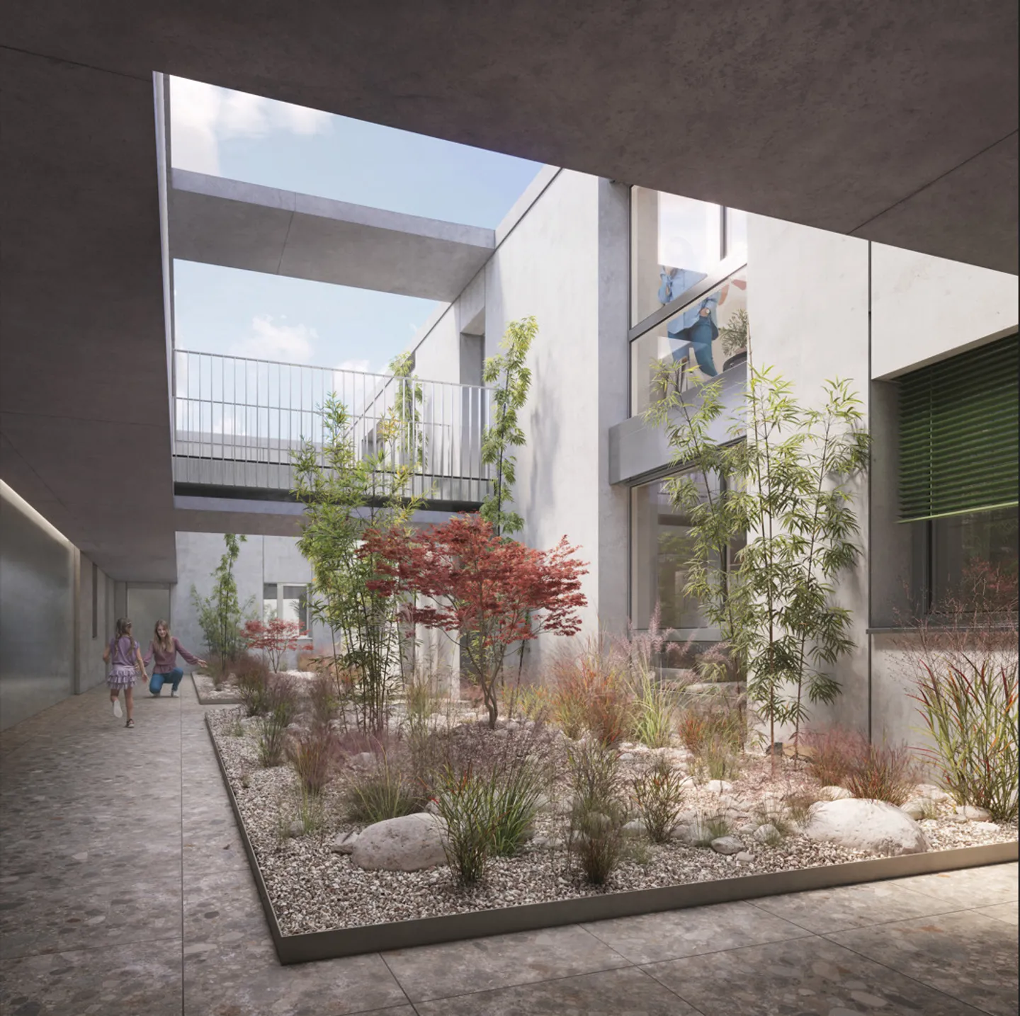 Ein Geschäftsbereich im Herzen eines neuen lebhaften Komplexes - Foto 2 von 4