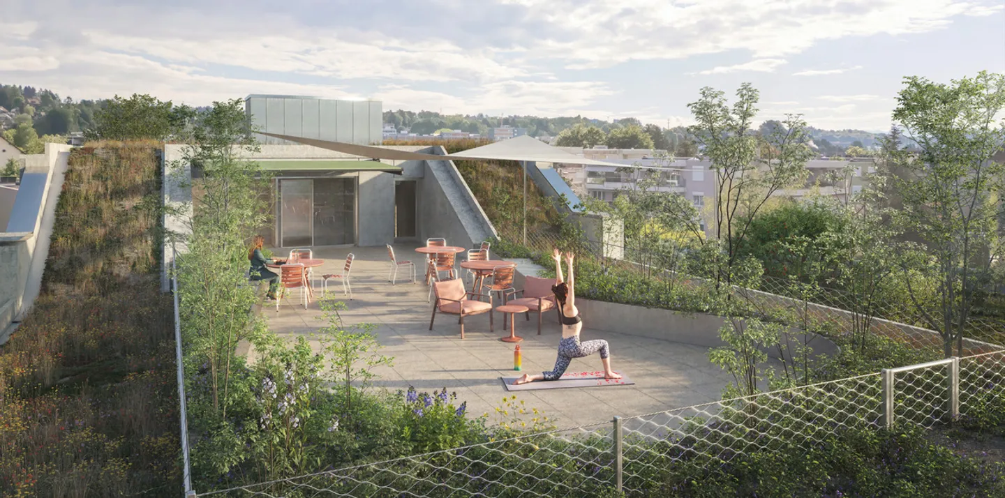 Ein Geschäftsbereich im Herzen eines neuen lebhaften Komplexes - Foto 4 von 4