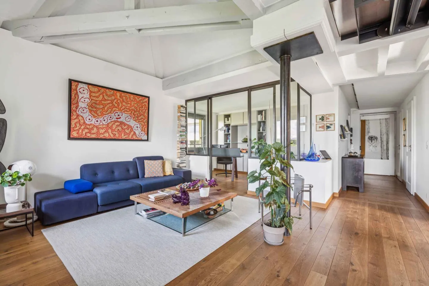 En exclusivité :                                                                                                                                            Duplex avec vue sur le Rhône - Foto 4 von 12