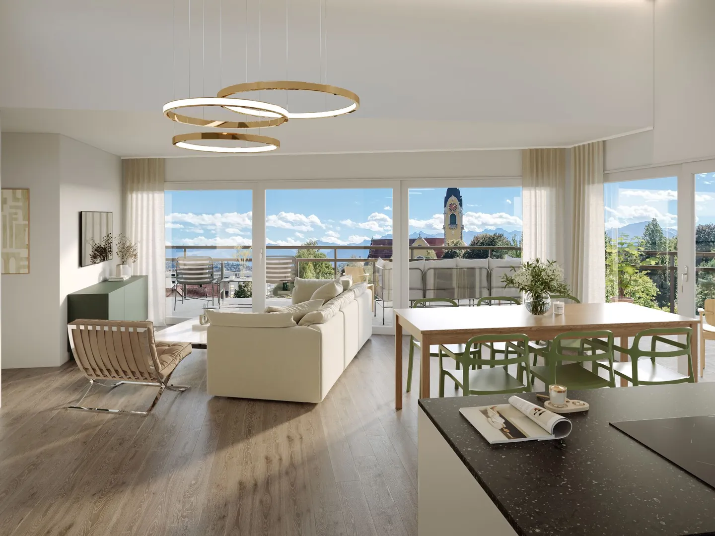 Newly built penthouse apartment with spacious terrace - Photo 2 of 4