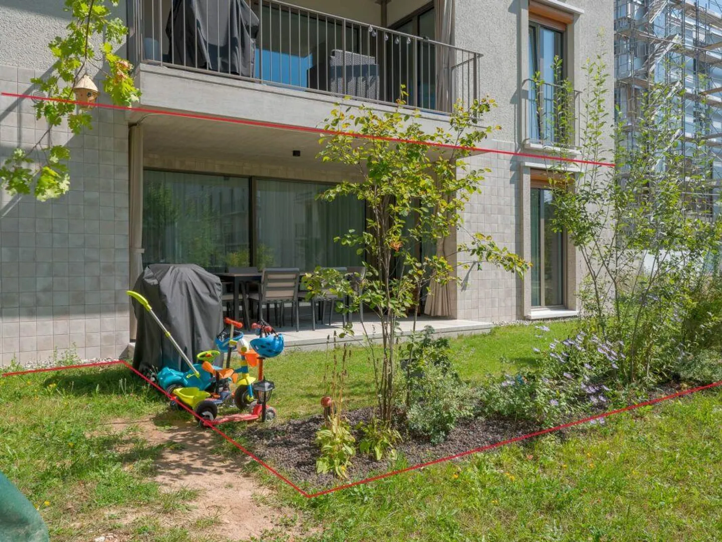 Appartamento giardino 4.5 stanze nuovo in una posizione centrale e tranquilla - Foto 13 di 13