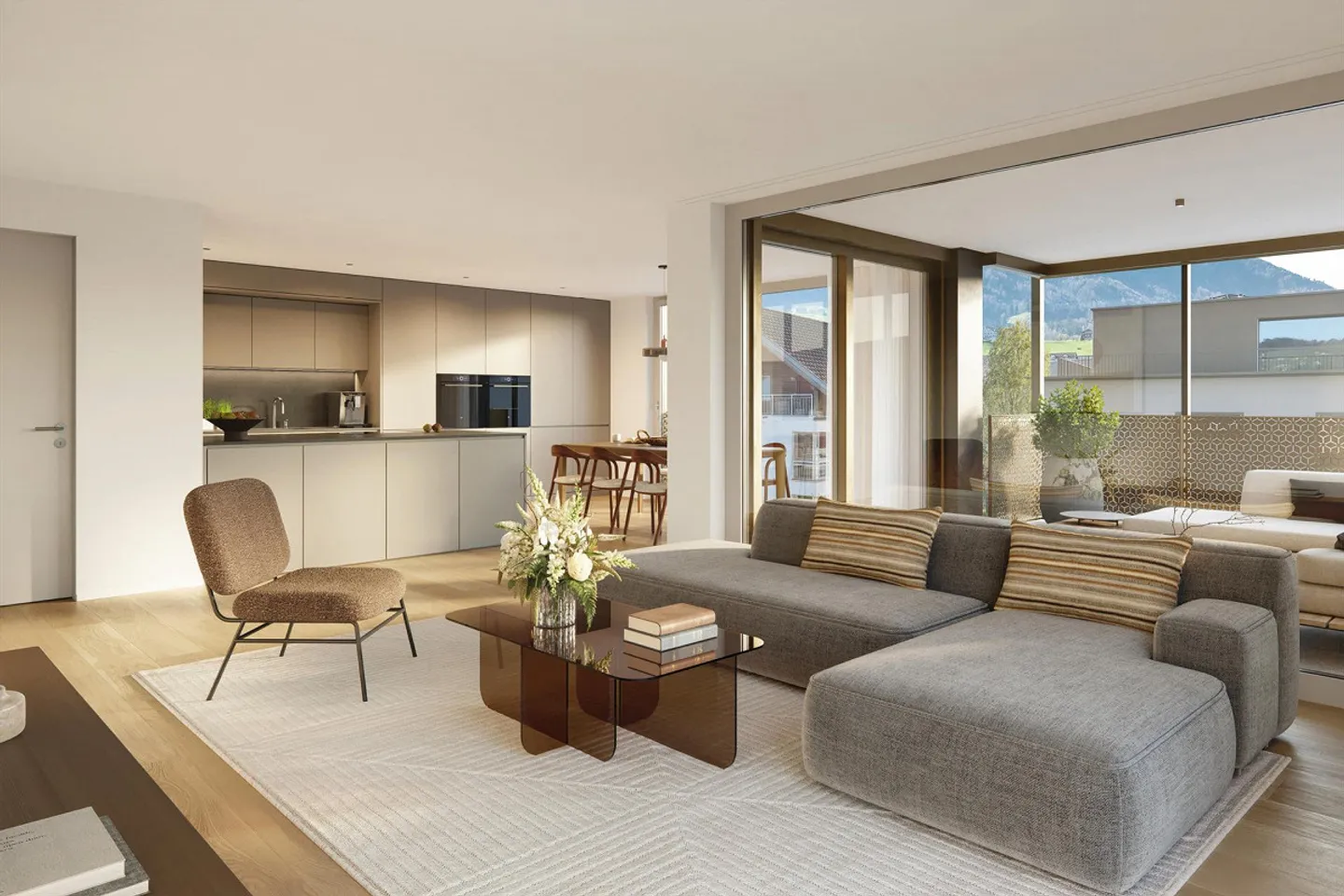 Appartamento nuovo di 4,5 locali con loggia - Foto 1 di 9