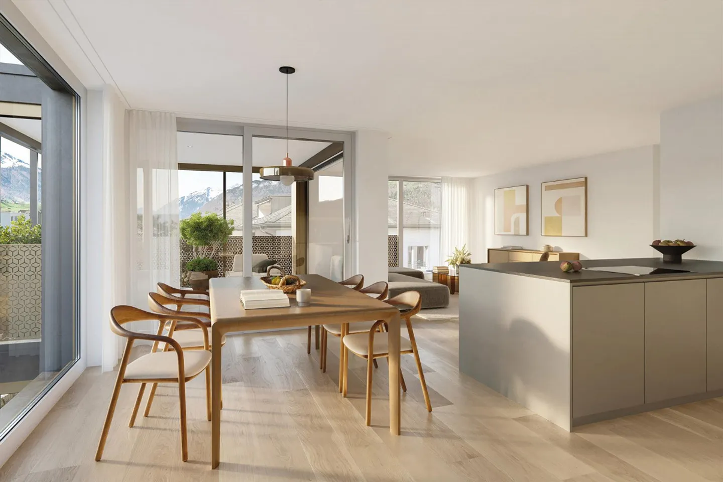 Appartamento nuovo di 4,5 locali con loggia - Foto 3 di 9