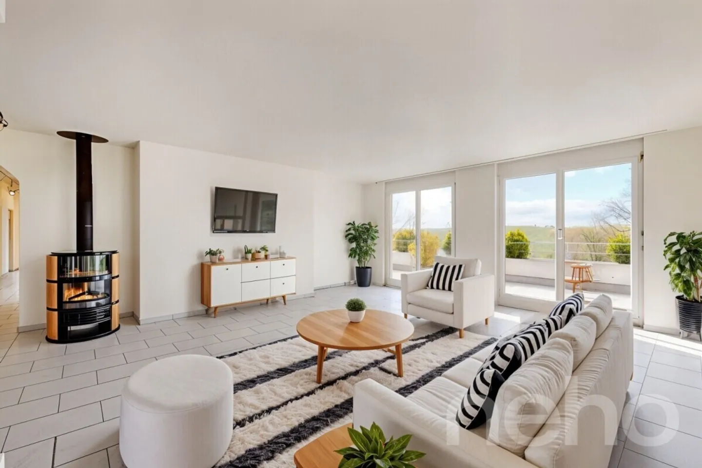 Ampio appartamento con terrazza di 5,5 locali a Düdingen - Foto 1 di 13