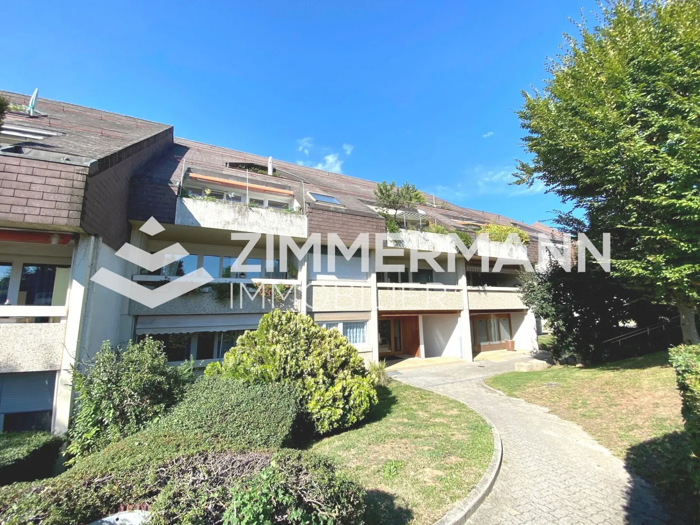 4 stanze con balcone nel cuore di Bernex - Foto 1 di 1