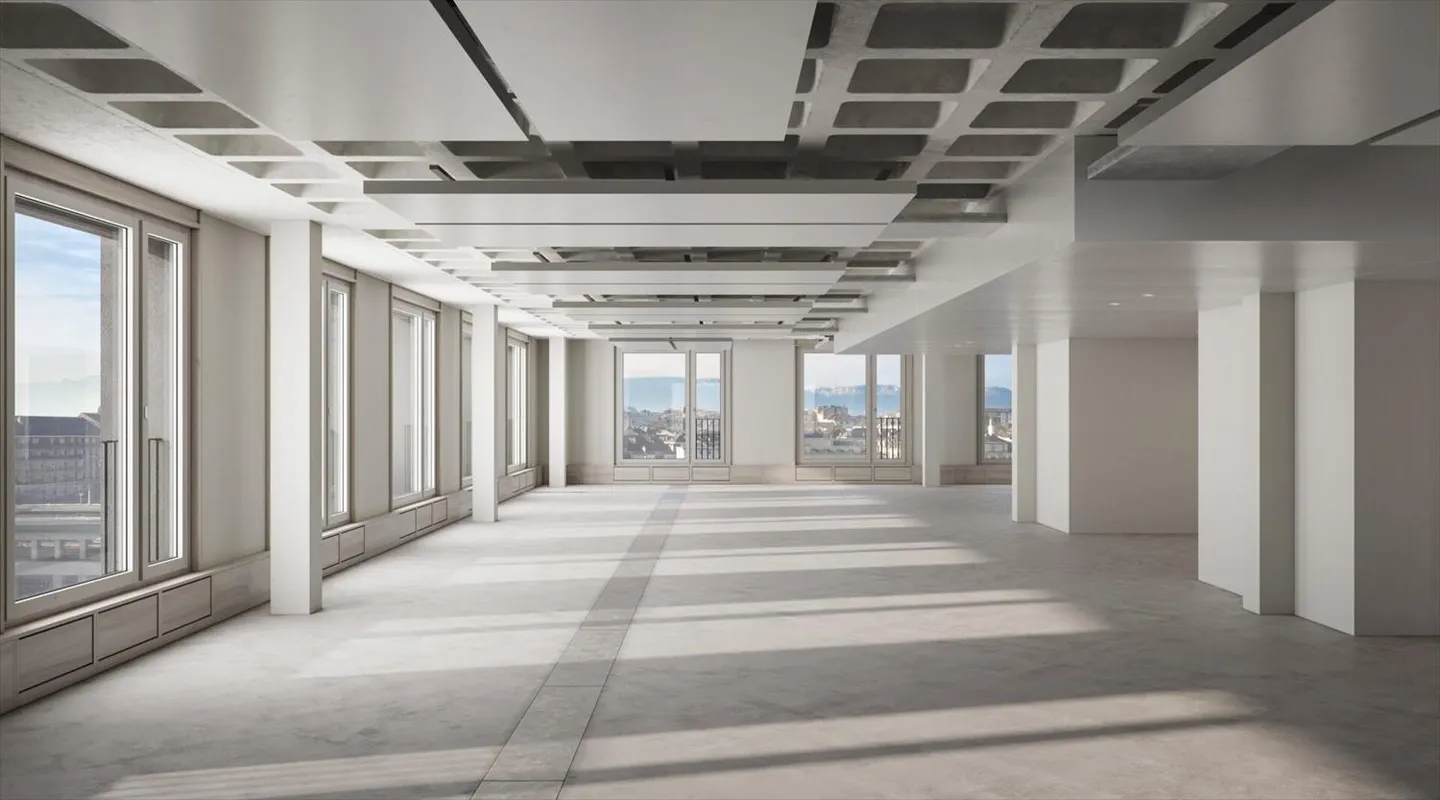 Helle und moderne Büros - 2. bis 7. Etage des Le Carré Cornavin - Foto 3 von 3
