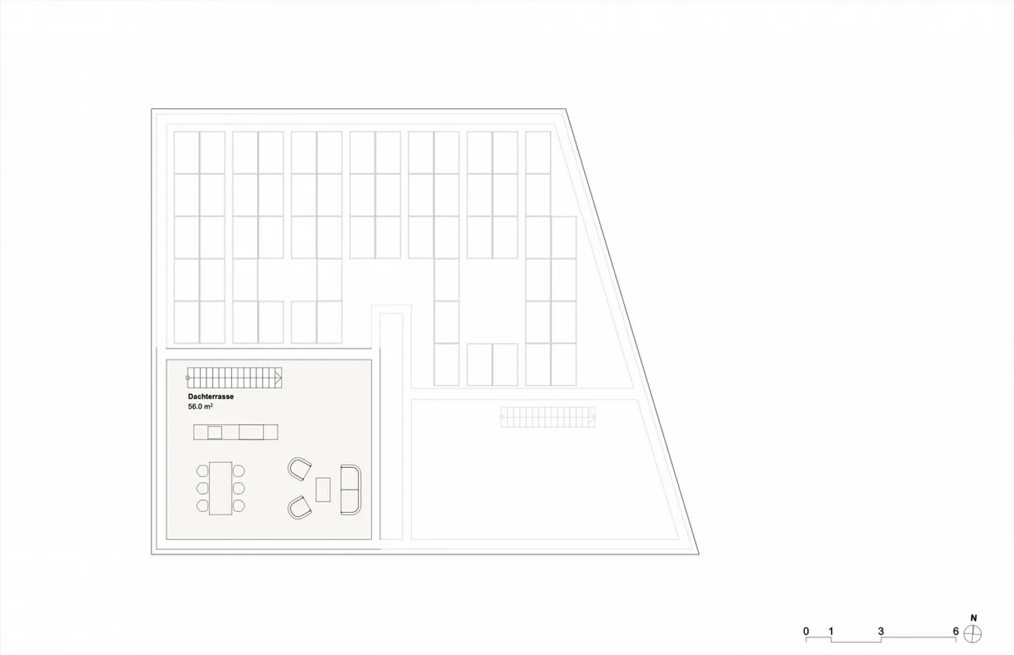 Appartamento Attico Nuovo di 4.5 Stanze con Terrazza sul Tetto - Foto 9 di 12