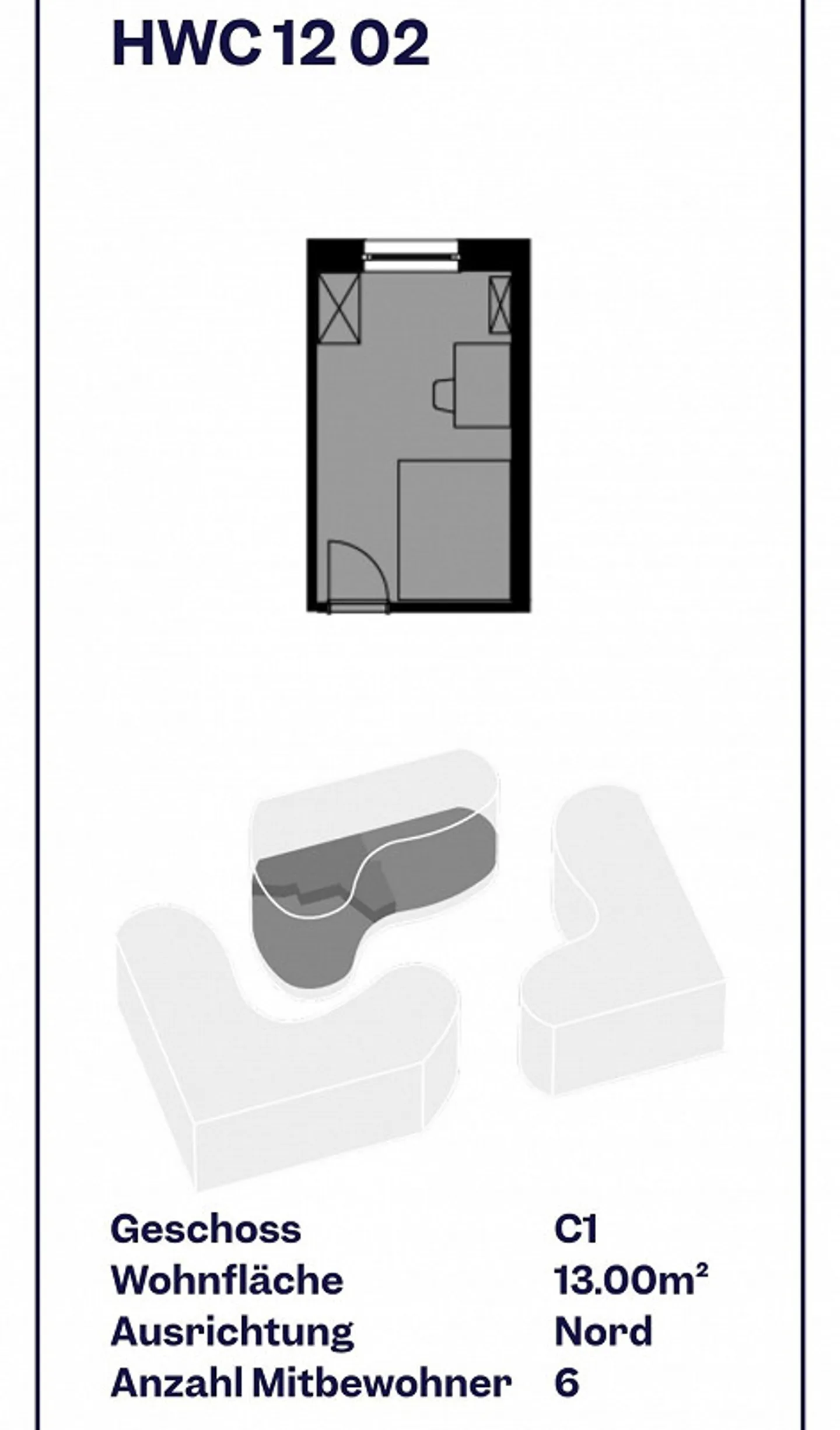 Room in Student Village ETH - Photo 3 of 3