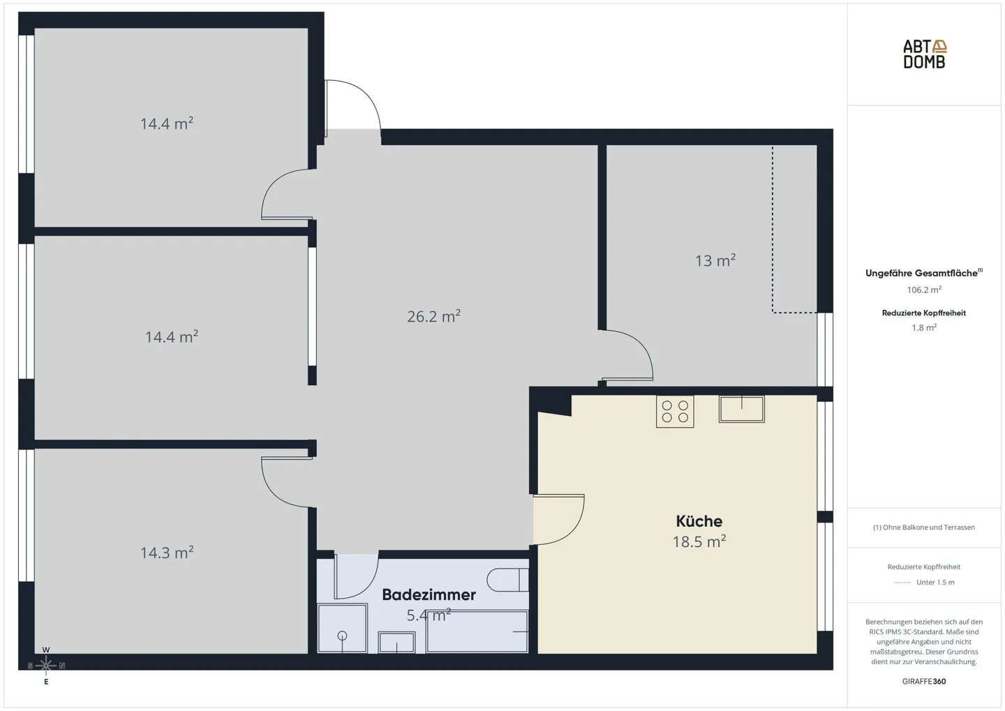 Grosszügige 5-Zimmer-Wohnung - Foto 16 von 16