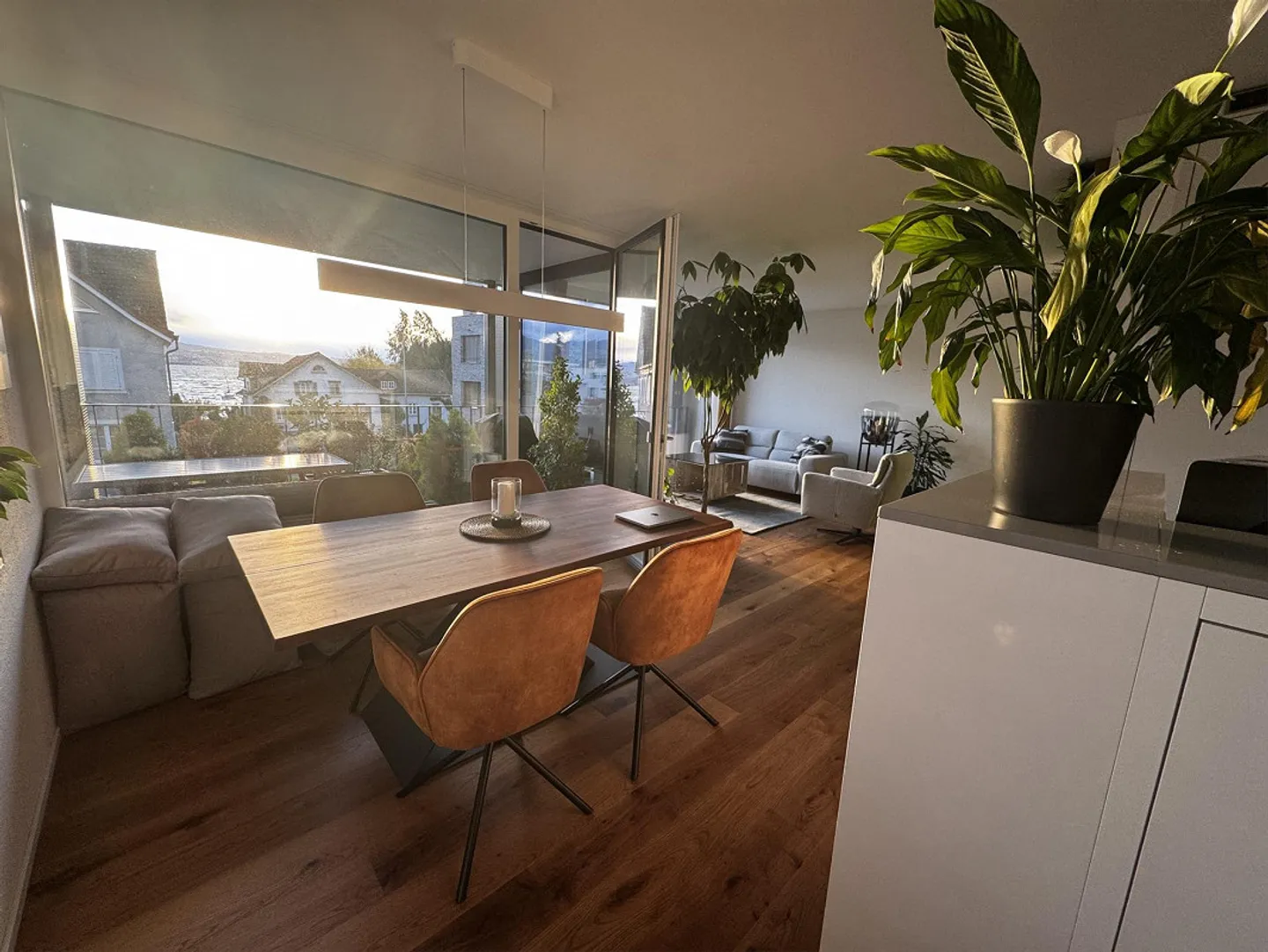 Recherche de locataire – Appartement neuf 4.5 pièces (2022) avec vue sur le lac à Rapperswil-Jona - Photo 1 sur 9