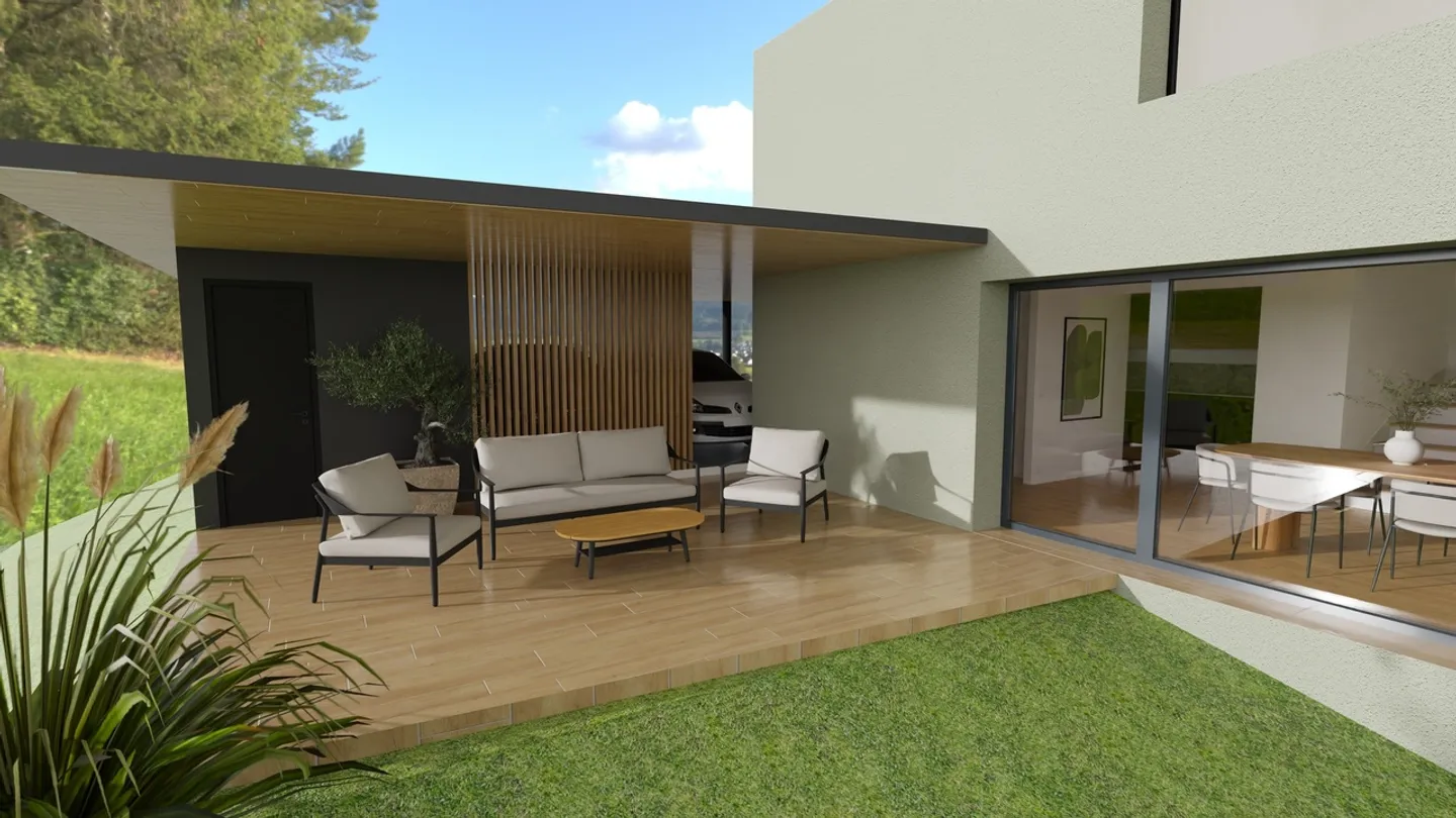 Morens, zum Verkauf, Einfamilienhaus, 5,5 Zimmer von 130 m2 - Foto 3 von 6